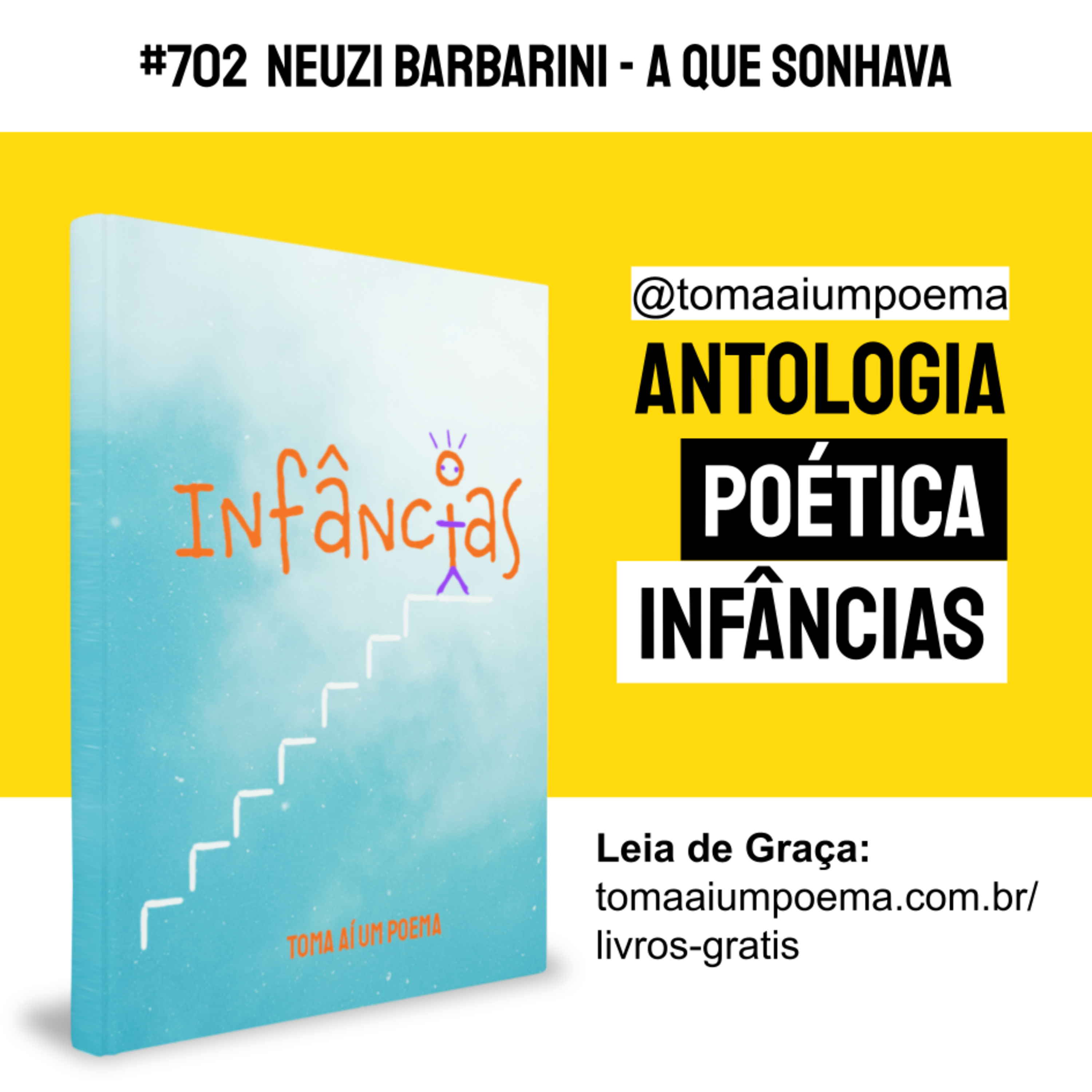 702 | Neuzi Barbarini - A que sonhava | Antologia Poética Infâncias episode artwork