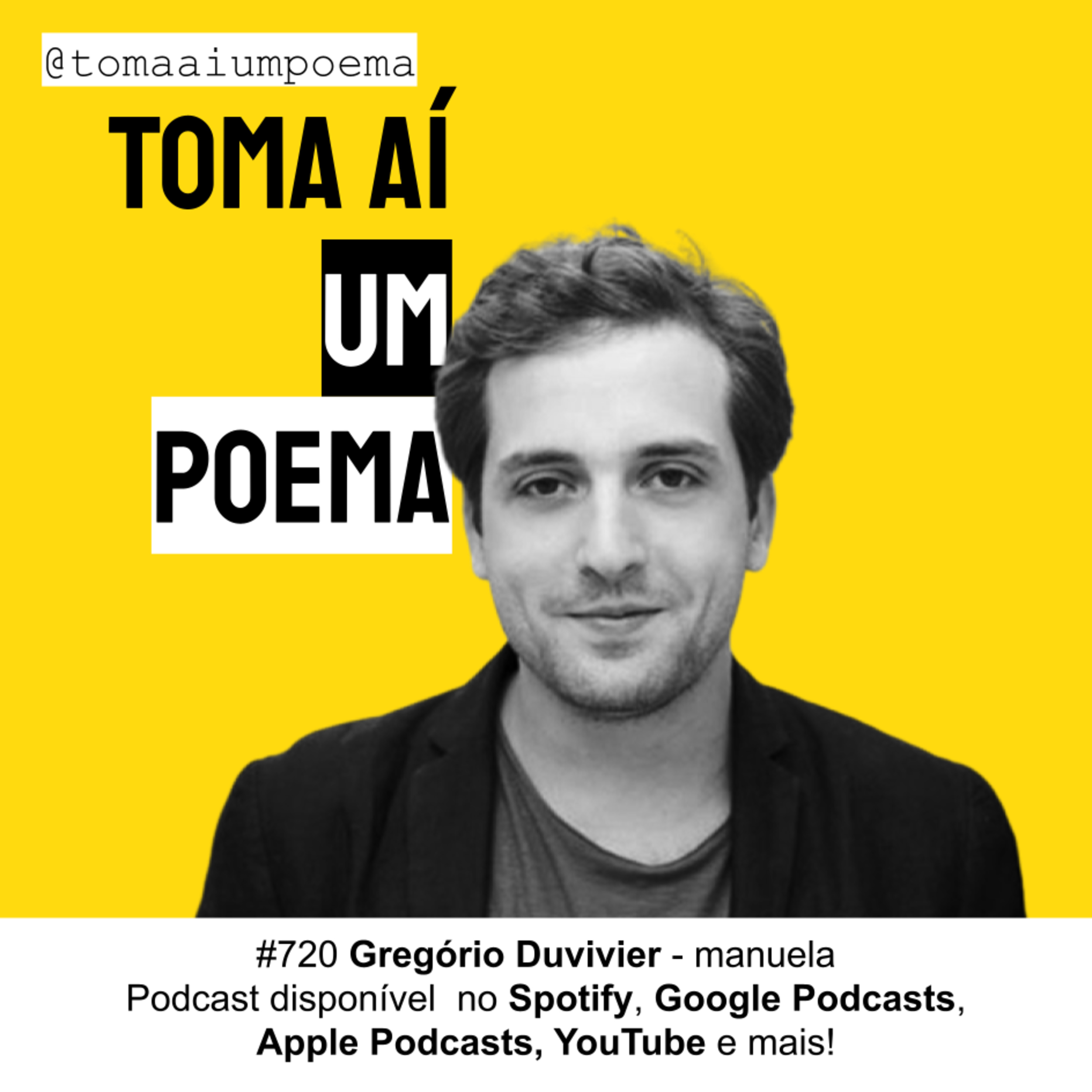720 | Gregório Duvivier - manuela | Poesia Contemporânea episode artwork