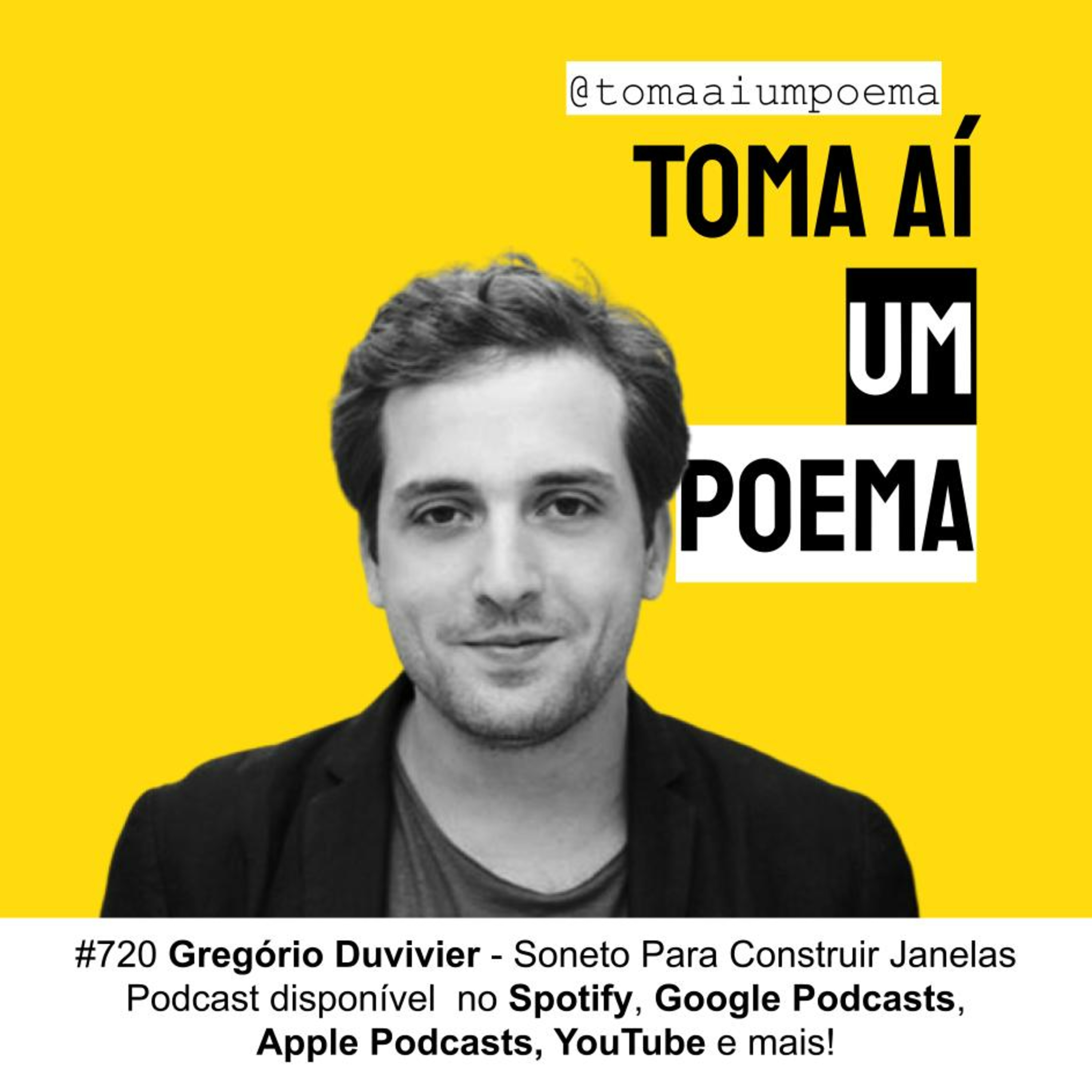 720 | Gregório Duvivier - Soneto Para Construir Janelas | Poesia Contemporânea episode artwork
