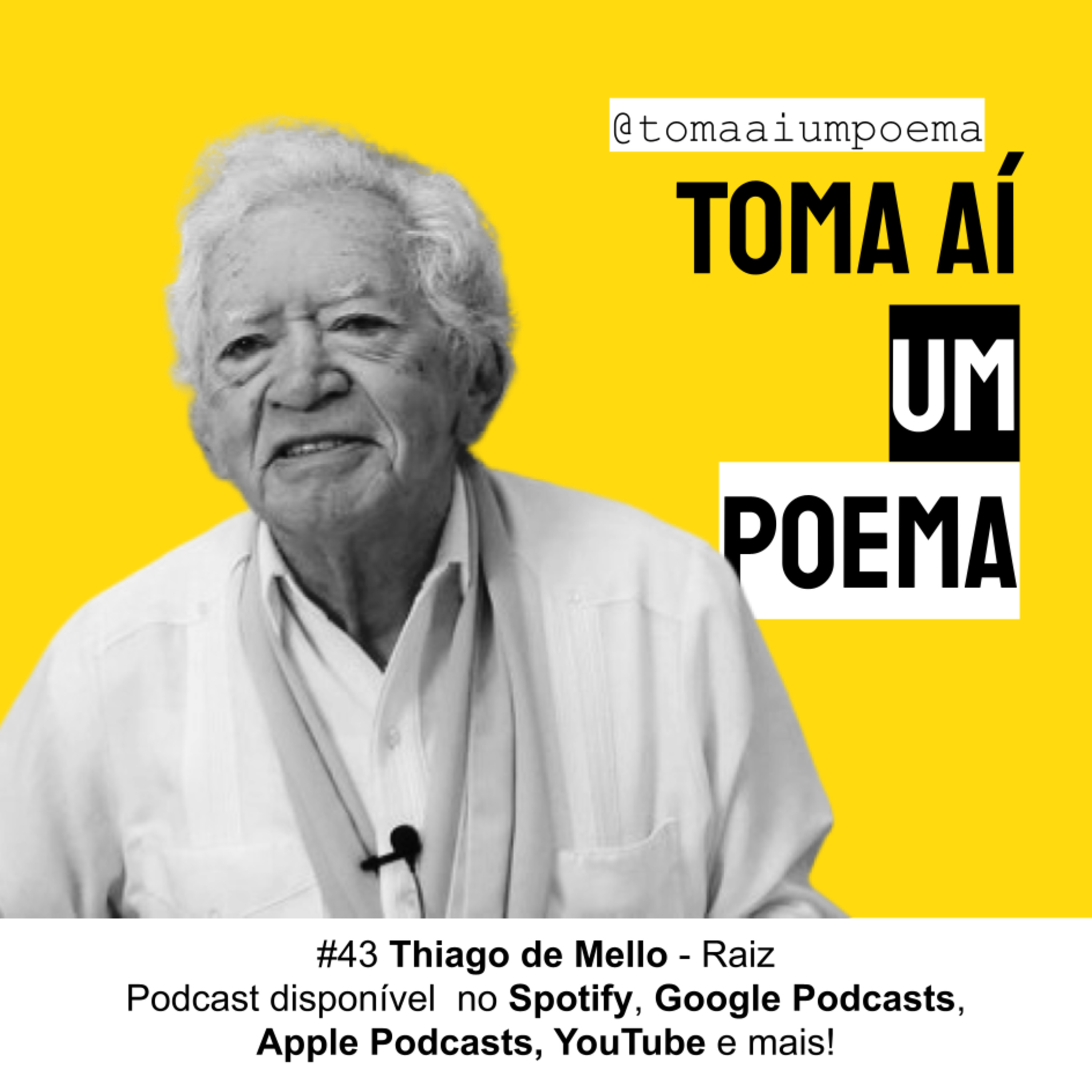 Toma Aí um Poema: Podcast Poesias Declamadas | Literatura