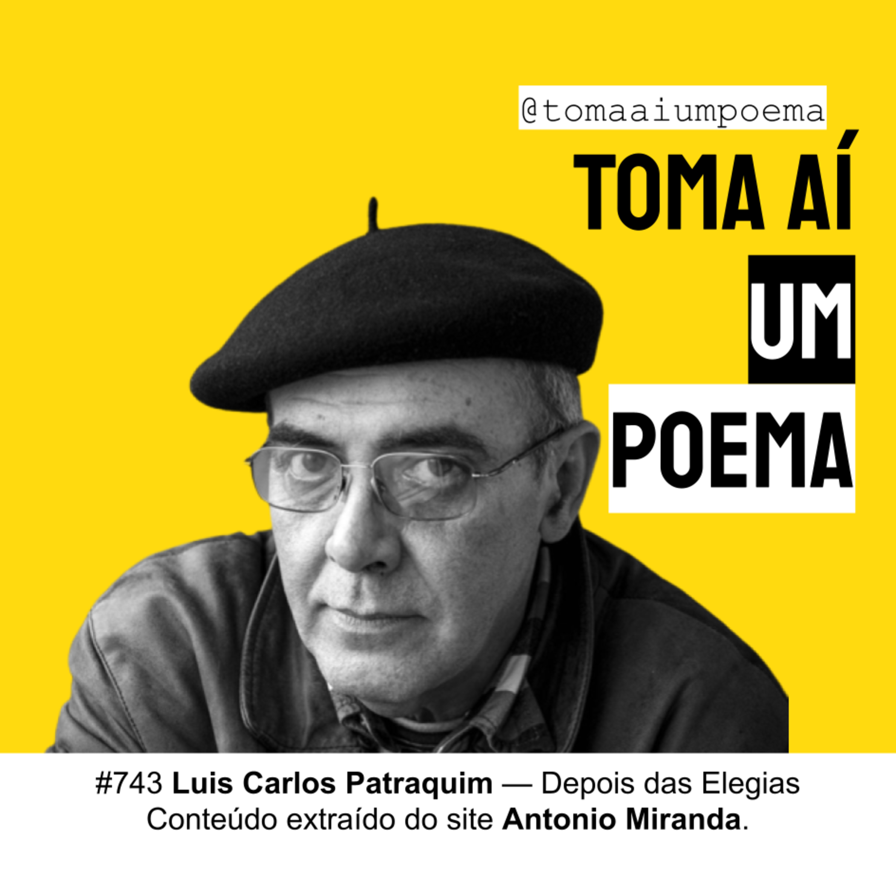 743 | Luis Carlos Patraquim — Depois das Elegias | Poesia Moçambicana episode artwork