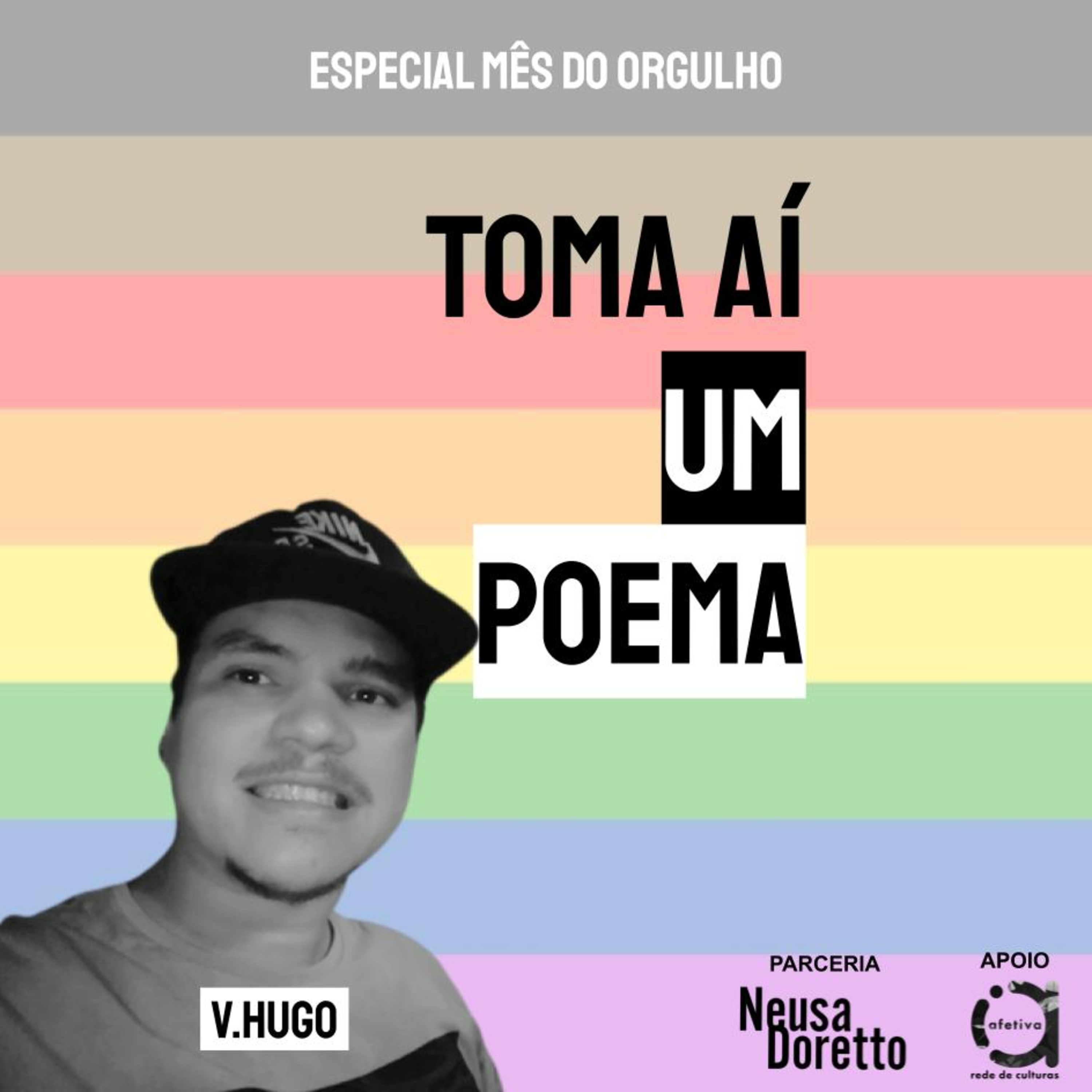 813 | V.Hugo — Despistomicídio LGBTQIA+ | Especial Poesia LGBTQIA+ episode artwork