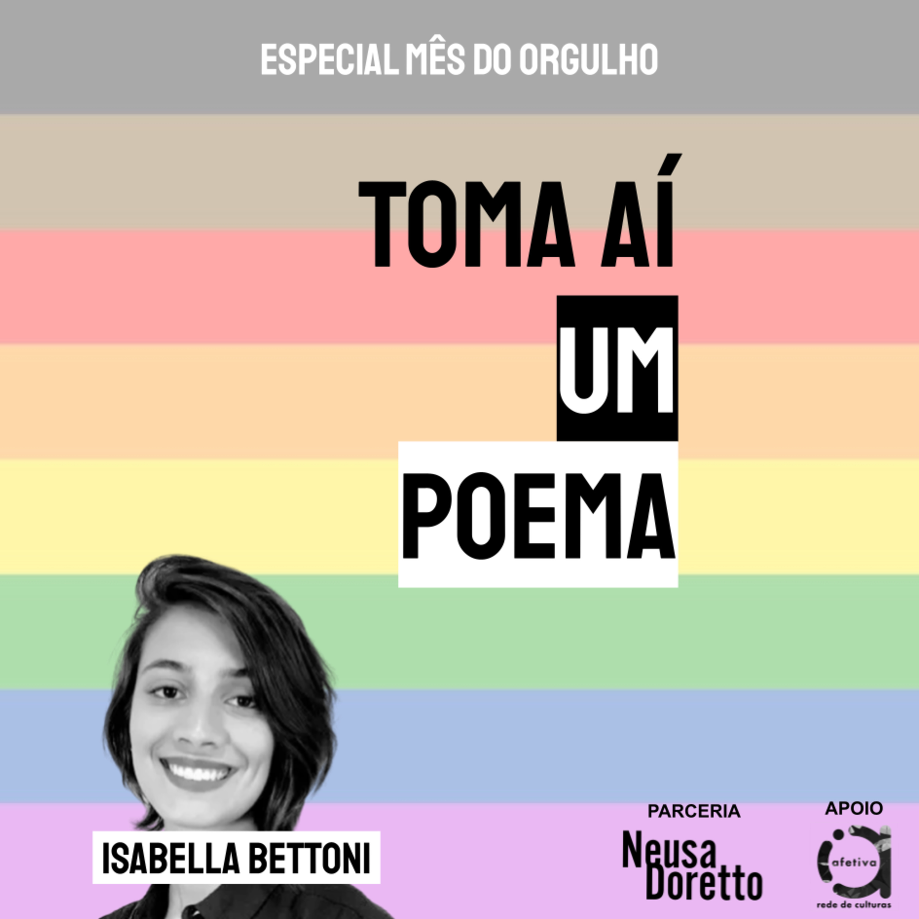 821 | Isabella Bettoni — (Bi)fobia | Especial Poesia LGBTQIA+ episode artwork