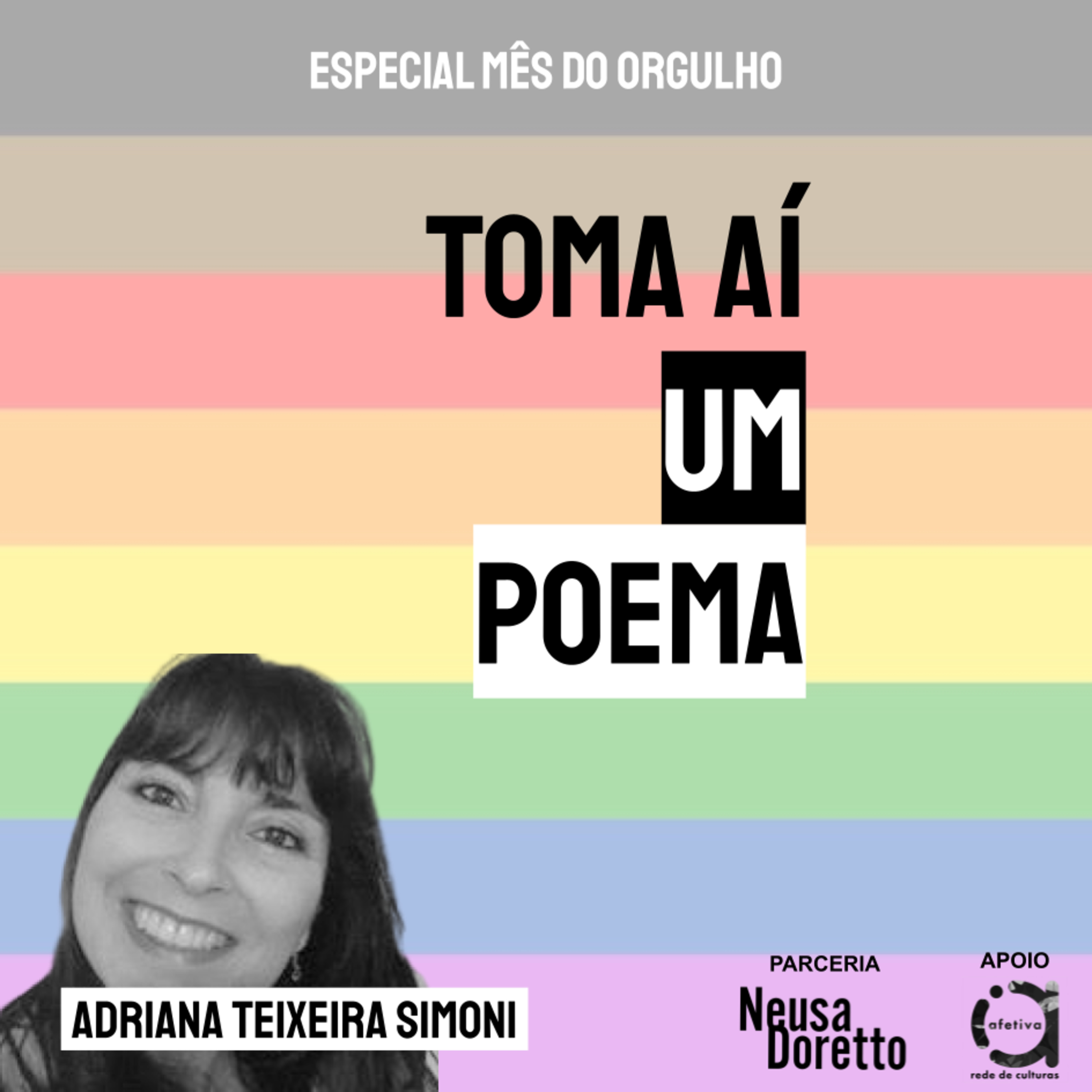 825 | Adriana Teixeira Simoni — Sexualidade | Especial Poesia LGBTQIA+ episode artwork