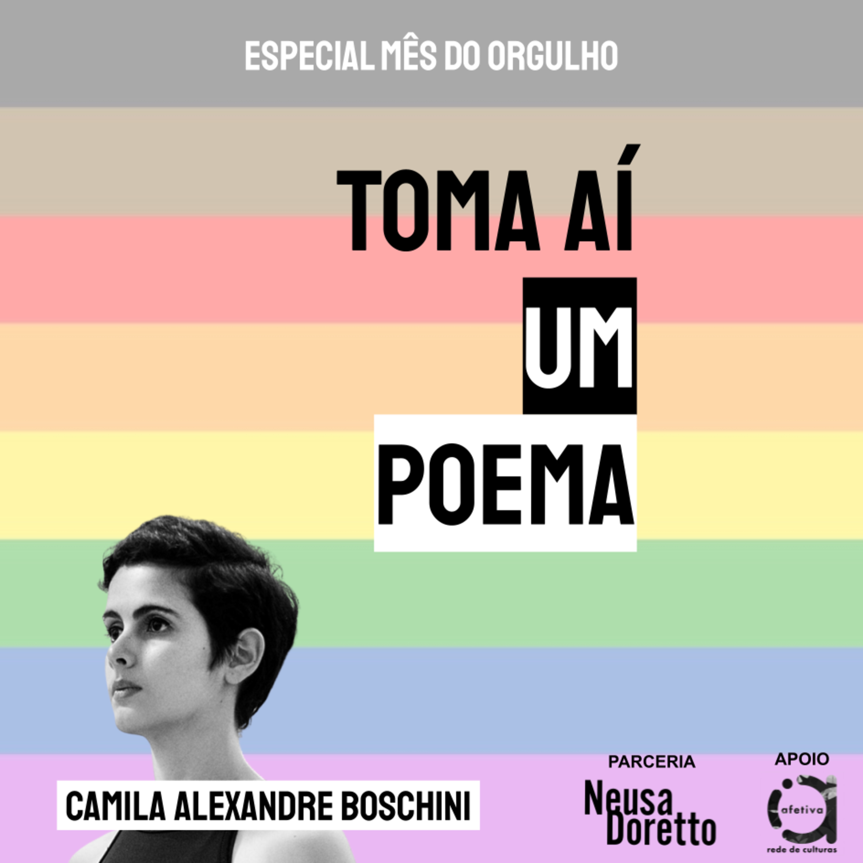 841 | Camila Alexandre Boschini — (R)Existência | Especial Poesia LGBTQIA+ episode artwork
