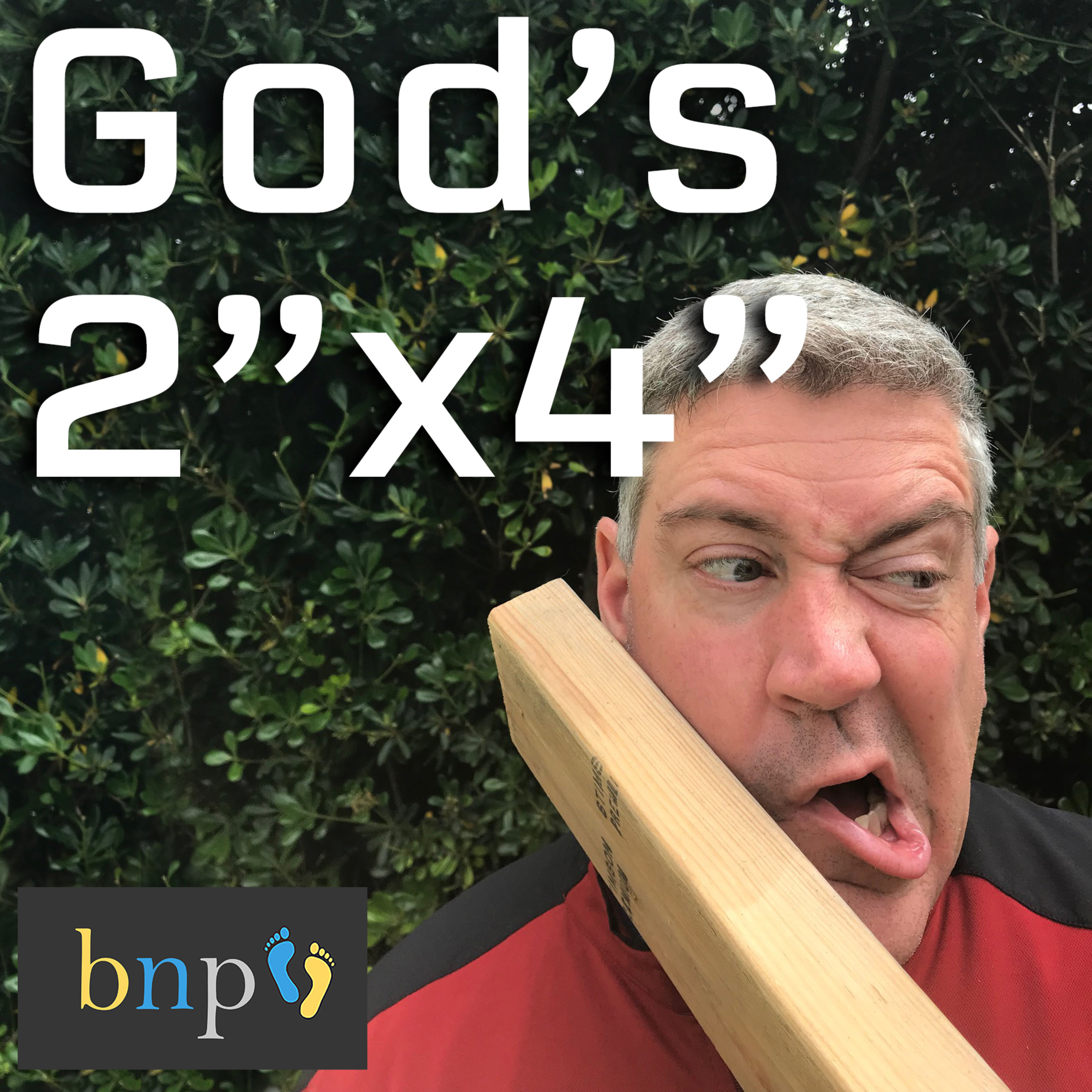 BNP #26: God's 2"x4" episode artwork