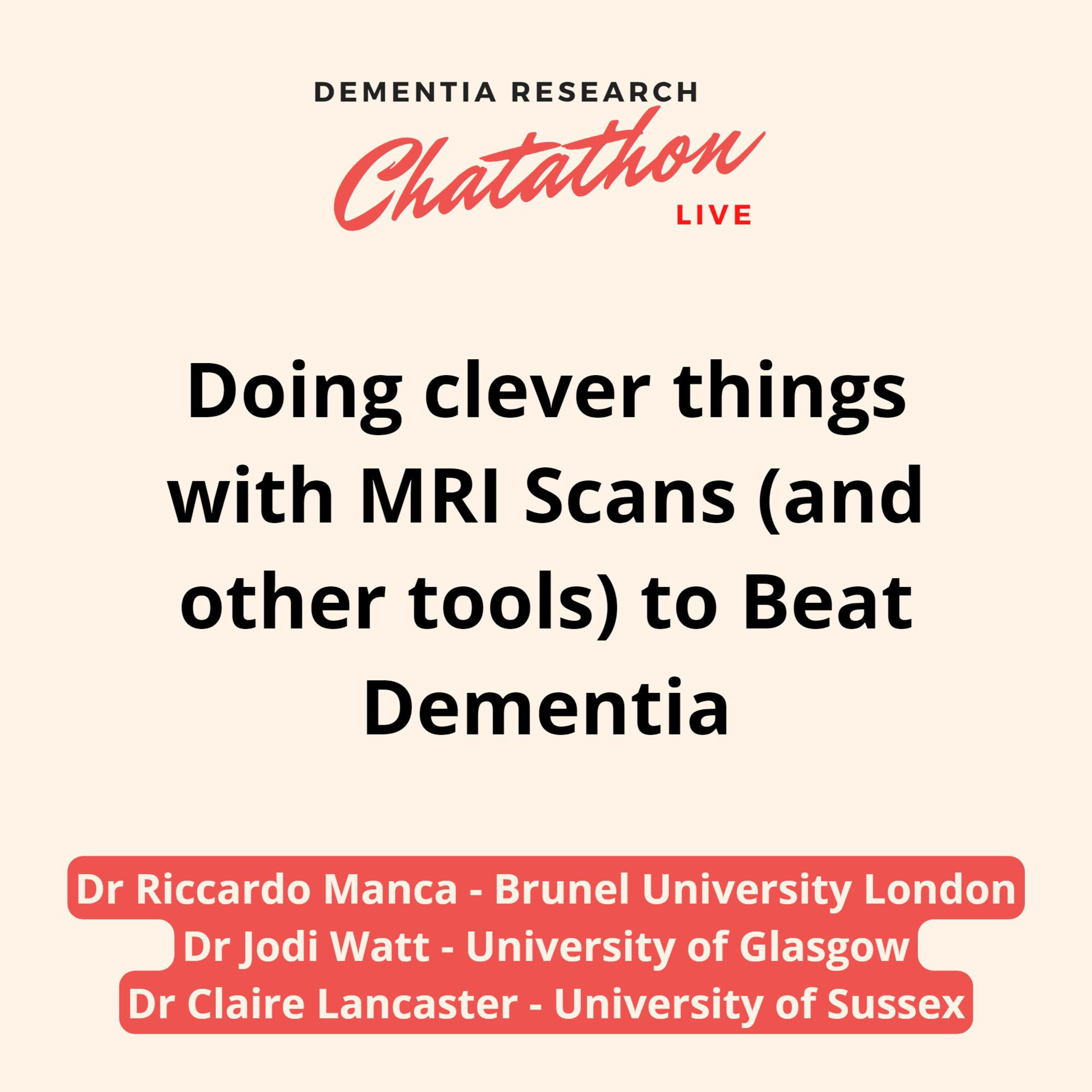 Dementia Research Charity Chatathon