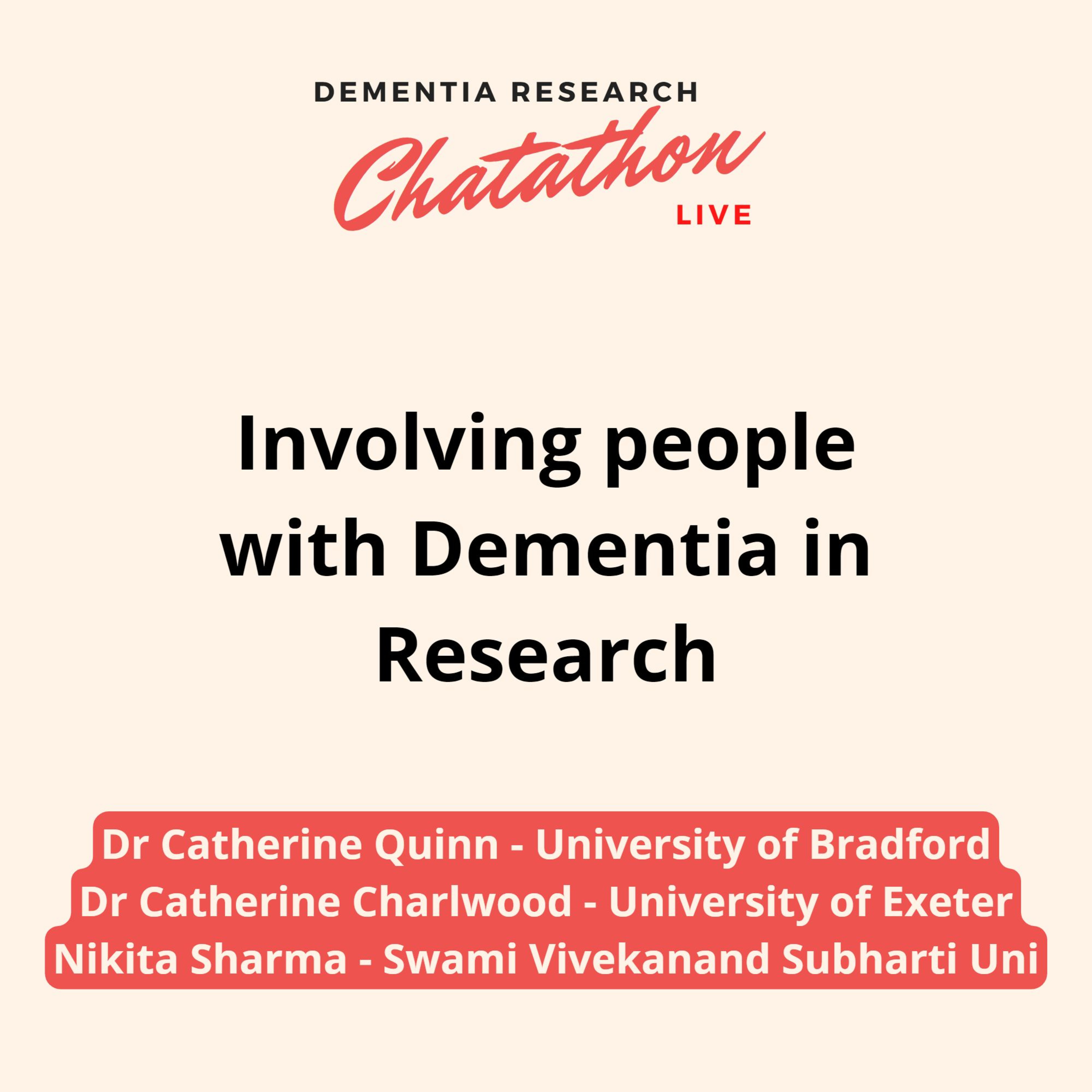 Dementia Research Charity Chatathon