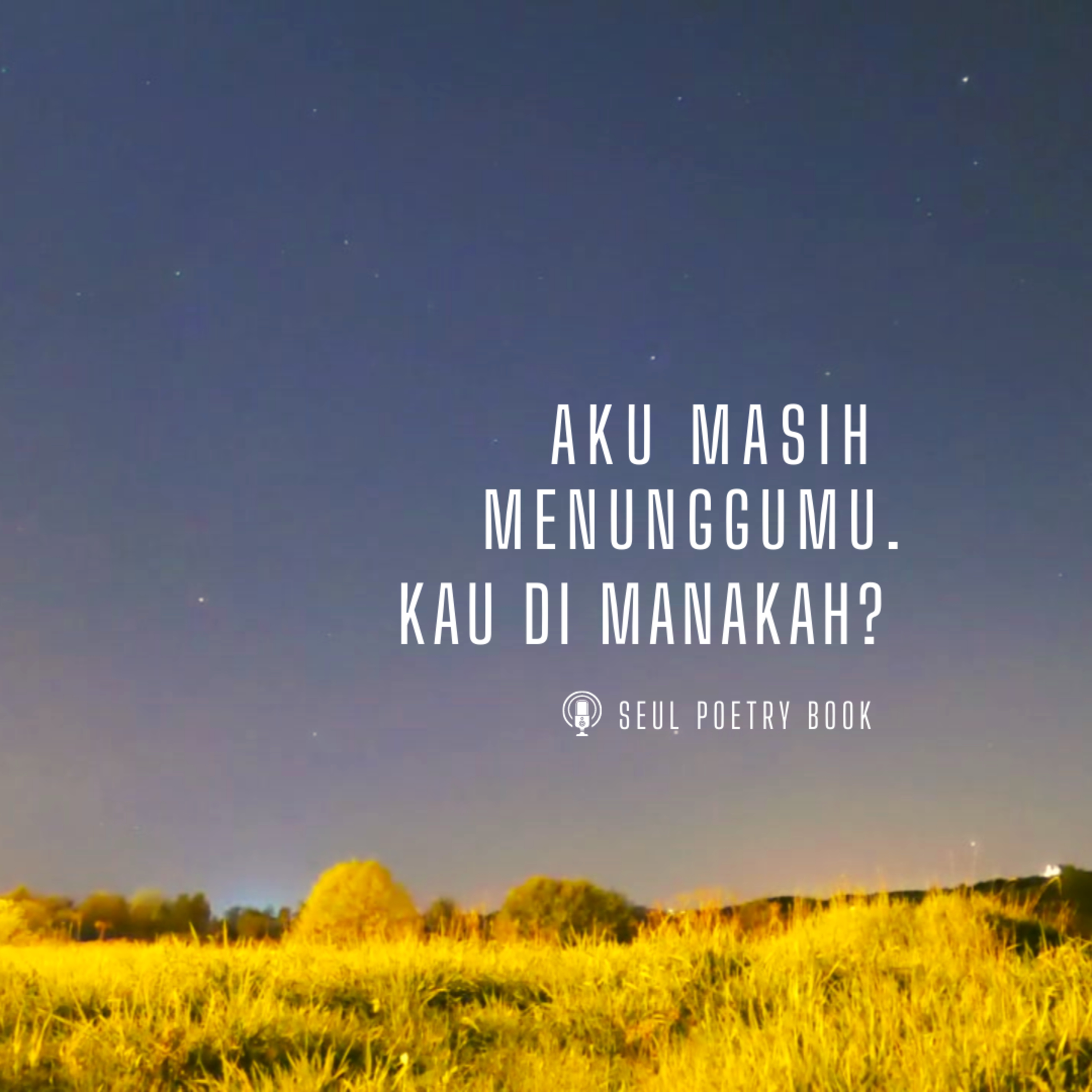 Aku, Masih Menunggumu. Kau, Di Manakah? - Seul Poetry Book | Poem Podcast episode artwork