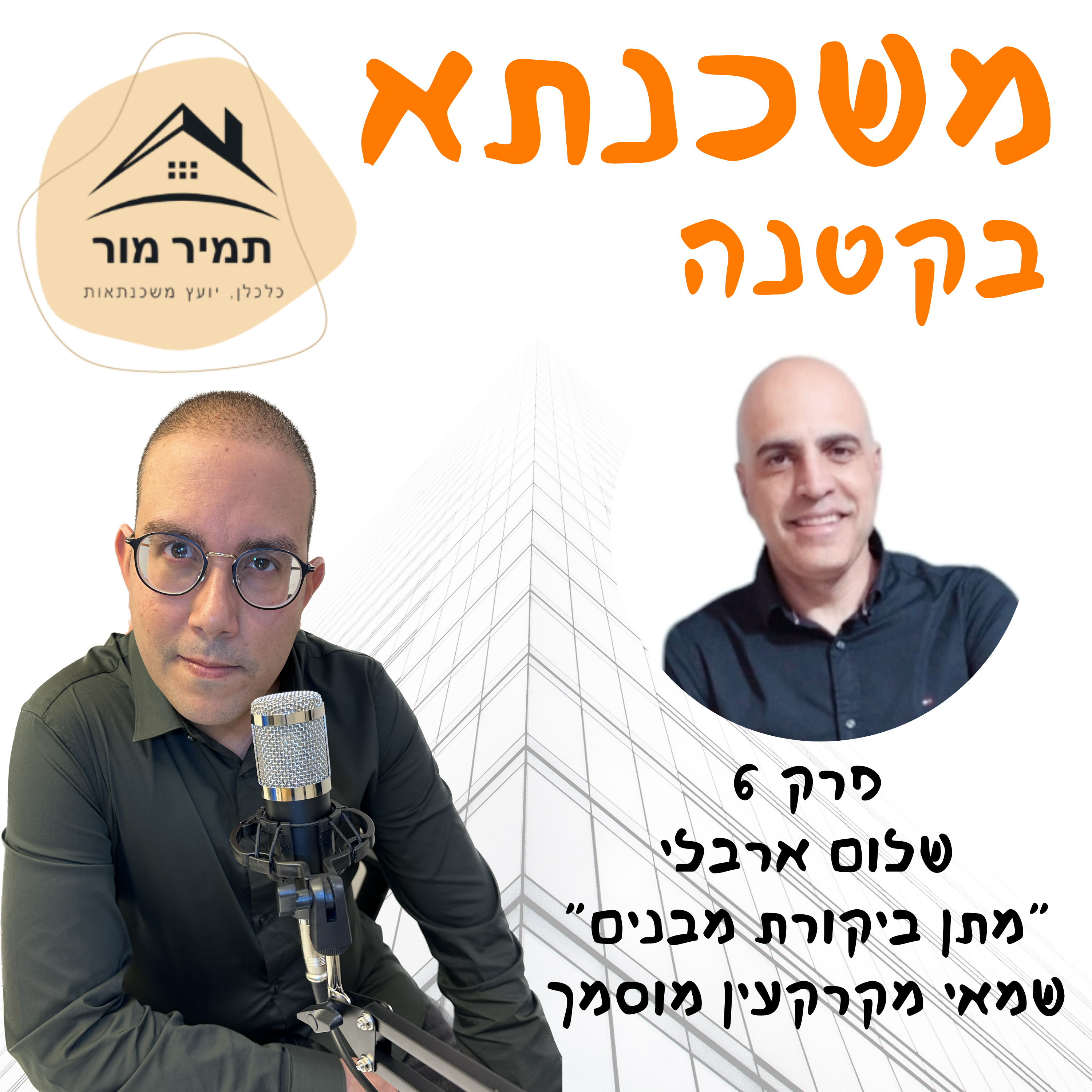 פרק 6 שלום ארבלי - ״מתן ביקורת מבנים״ ושמאי מקרקעין מוסמך