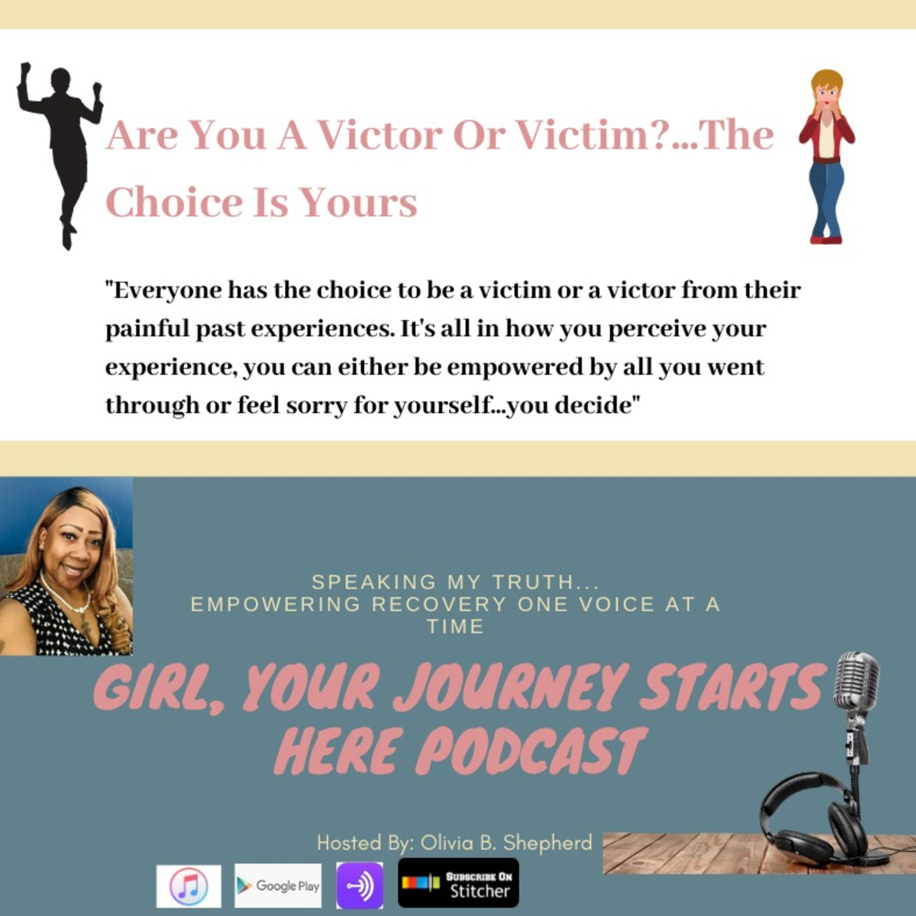Are You A Victor or Victim...The Choice Is Yours