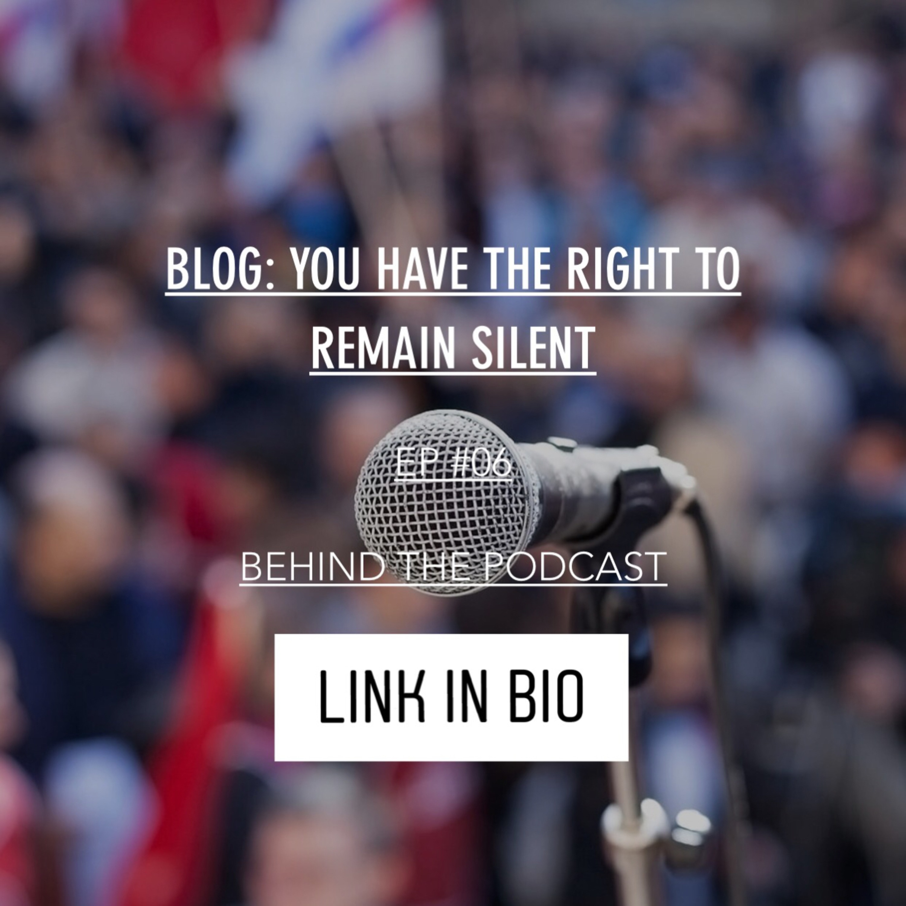 #06 - You have the RIGHT TO REMAIN SILENT  episode artwork