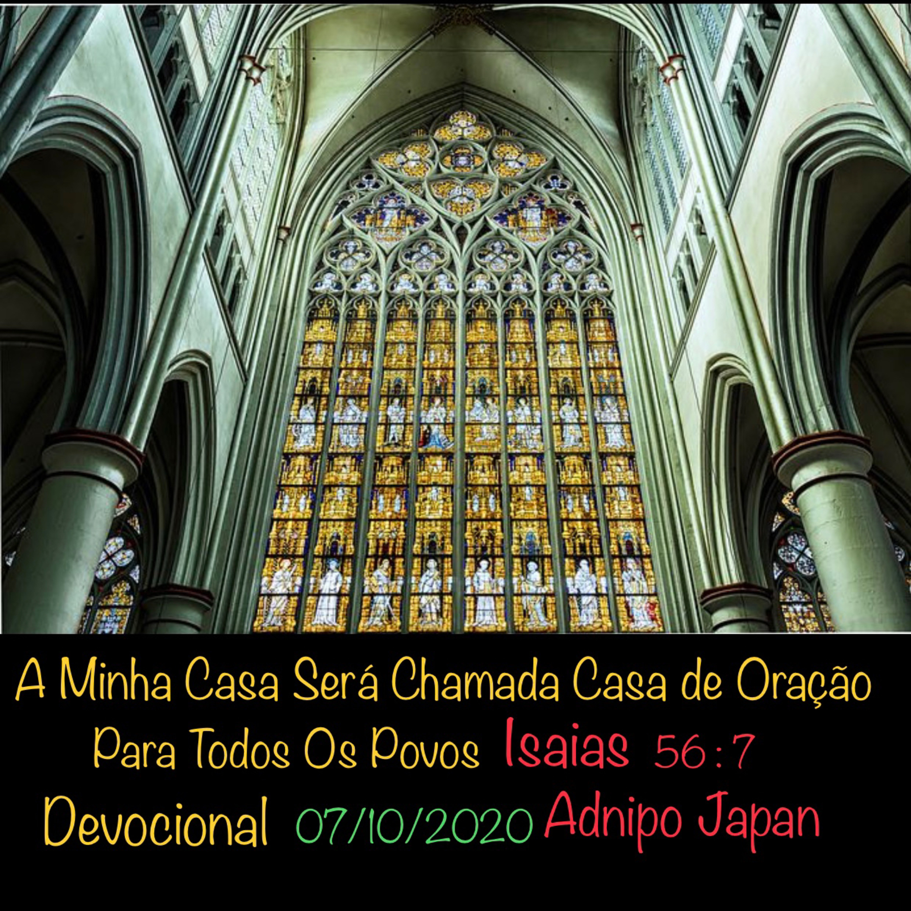 ADNIPO JAPAN CHURCH / LPP (Listen/Pray & Practice) OOP - Ouça / Ore & Pratique