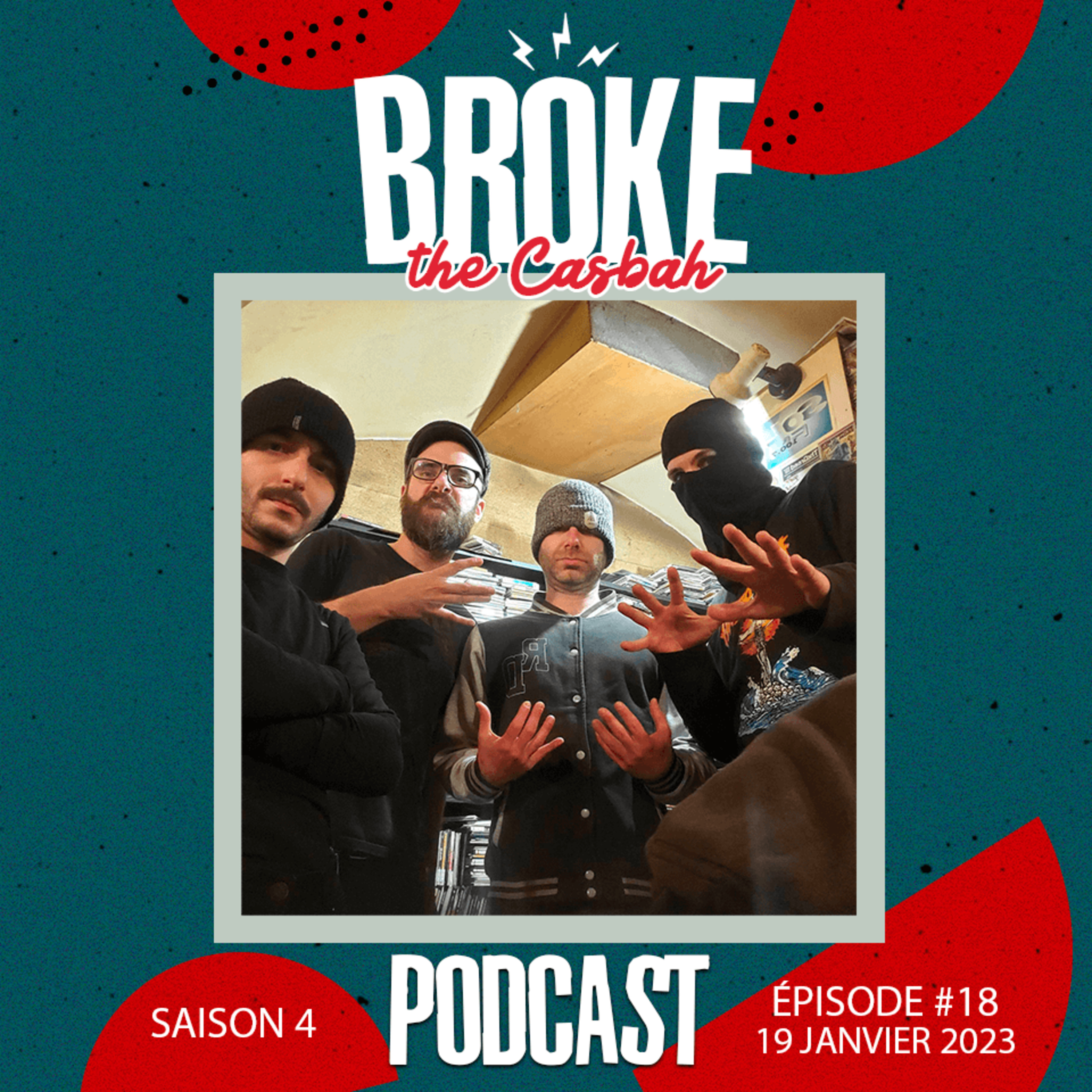Broke The Casbah #142 : 19 janvier 2023 / Invité : Léo de "Fear City Lyon" episode artwork