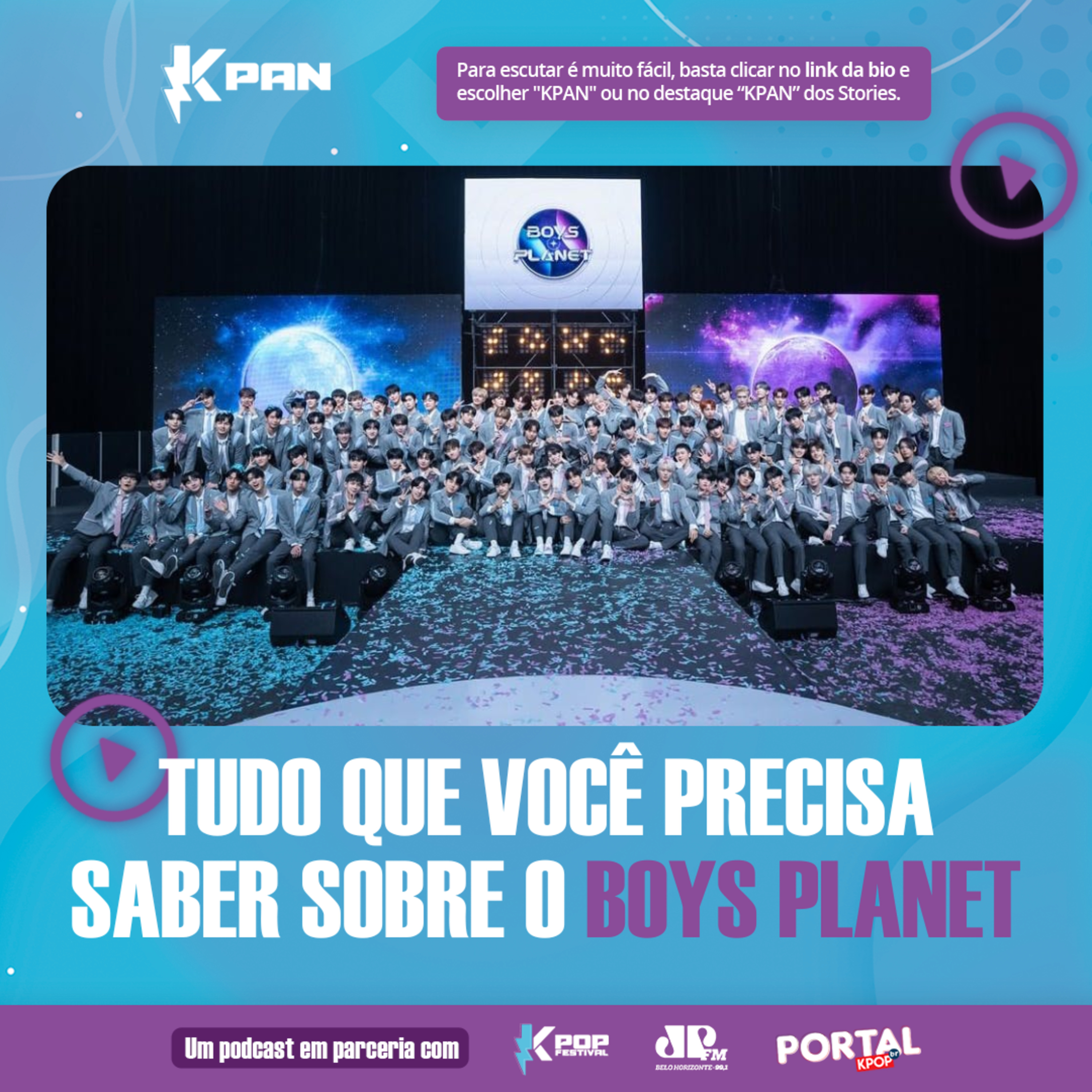 K-PAN 60 - TUDO QUE VOCE PRECISA SABER SOBRE O BOYS PLANET  episode artwork