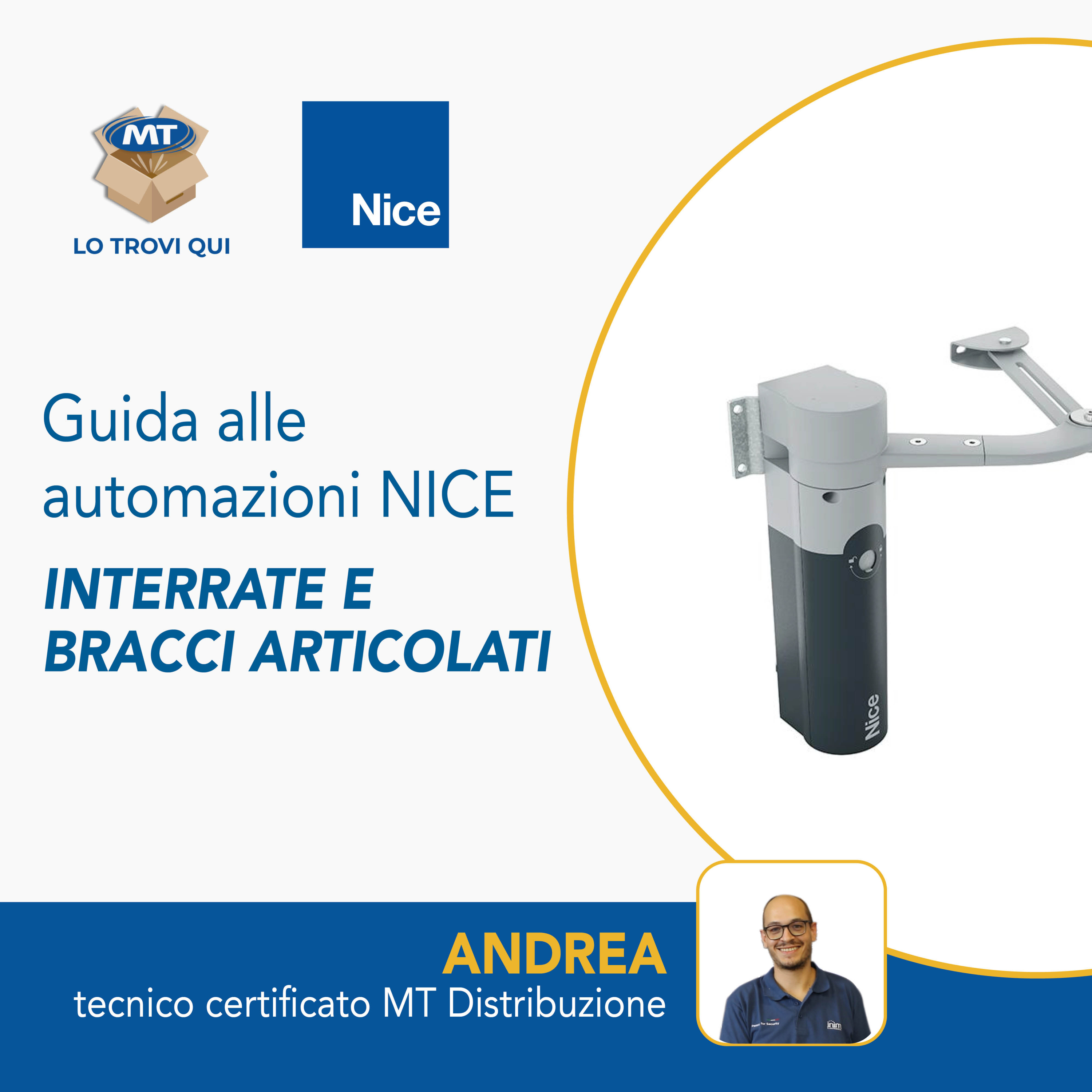 Guida alle automazioni Nice - INTERRATE E BRACCI ARTICOLATI episode artwork