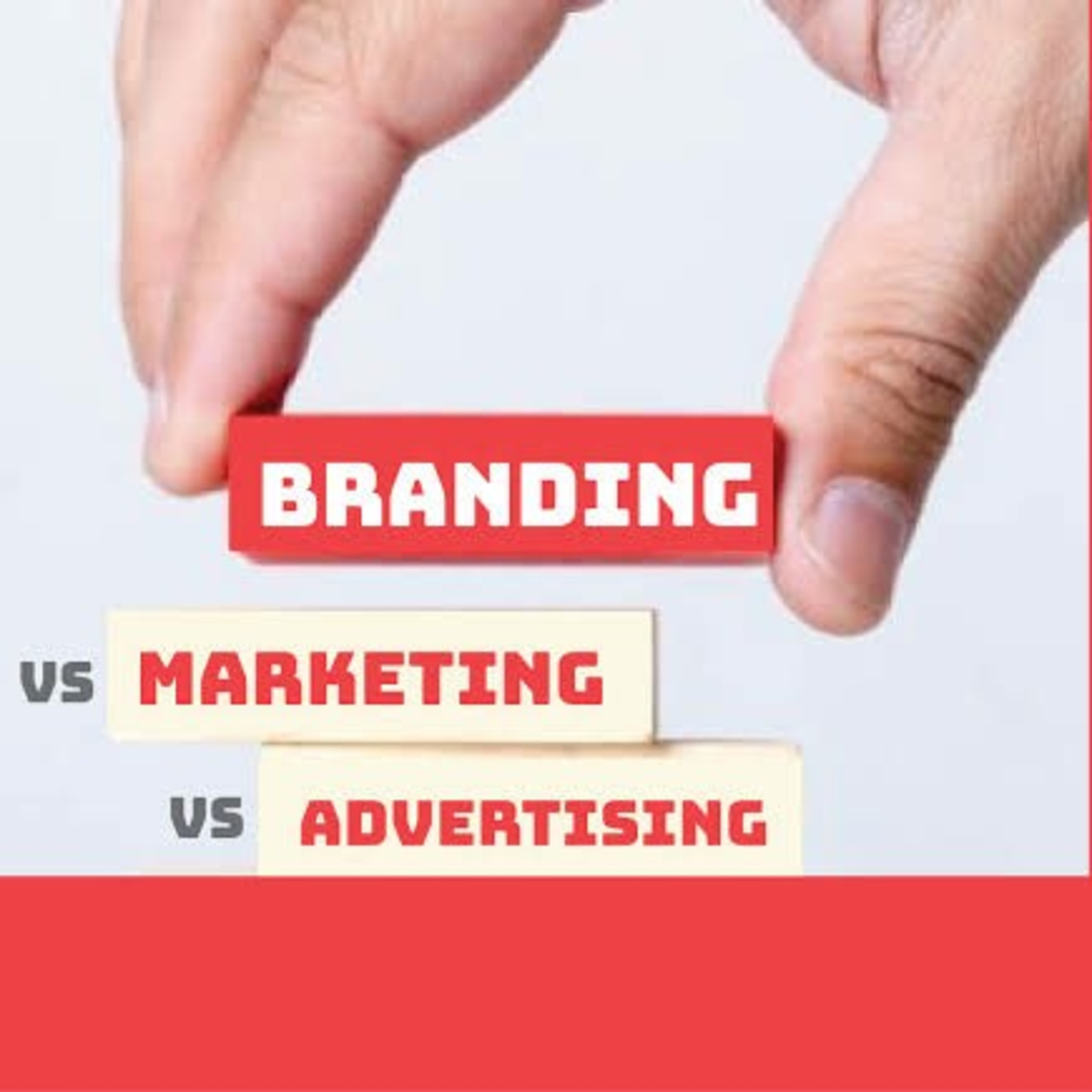 Difference between the Marketing, Advertising, Branding