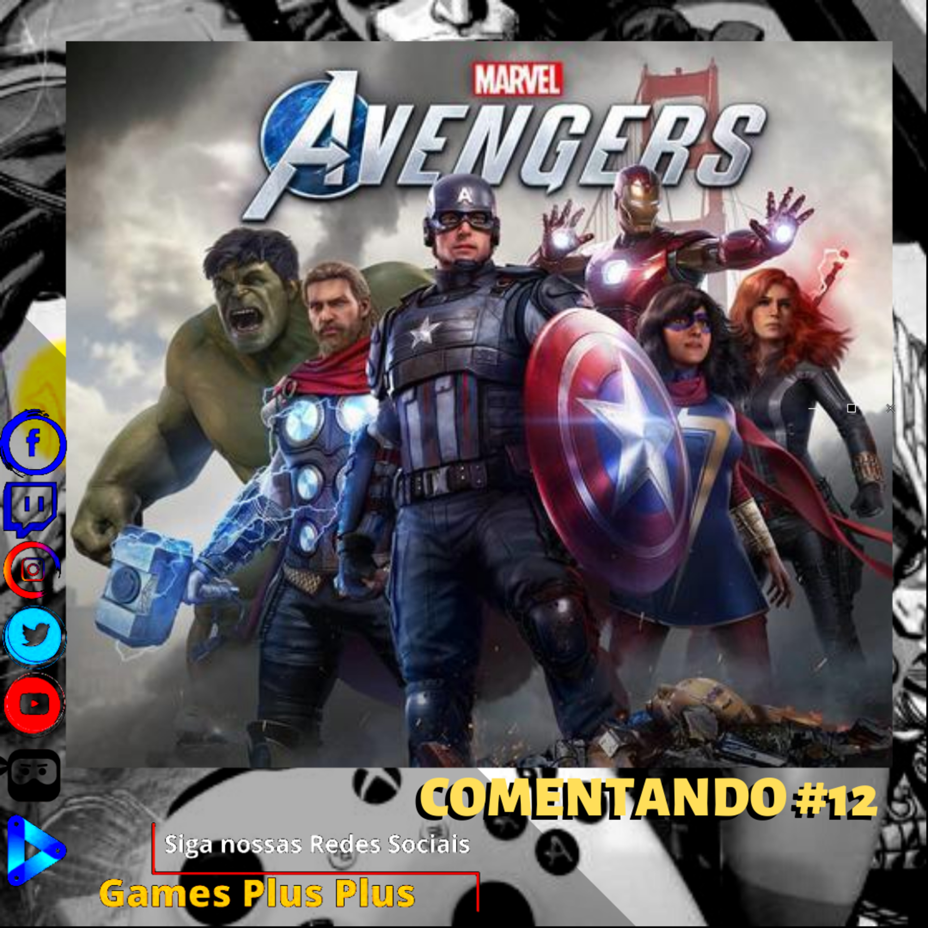 Comentando #12 Marvels Avengers Scalebound e Mais episode artwork