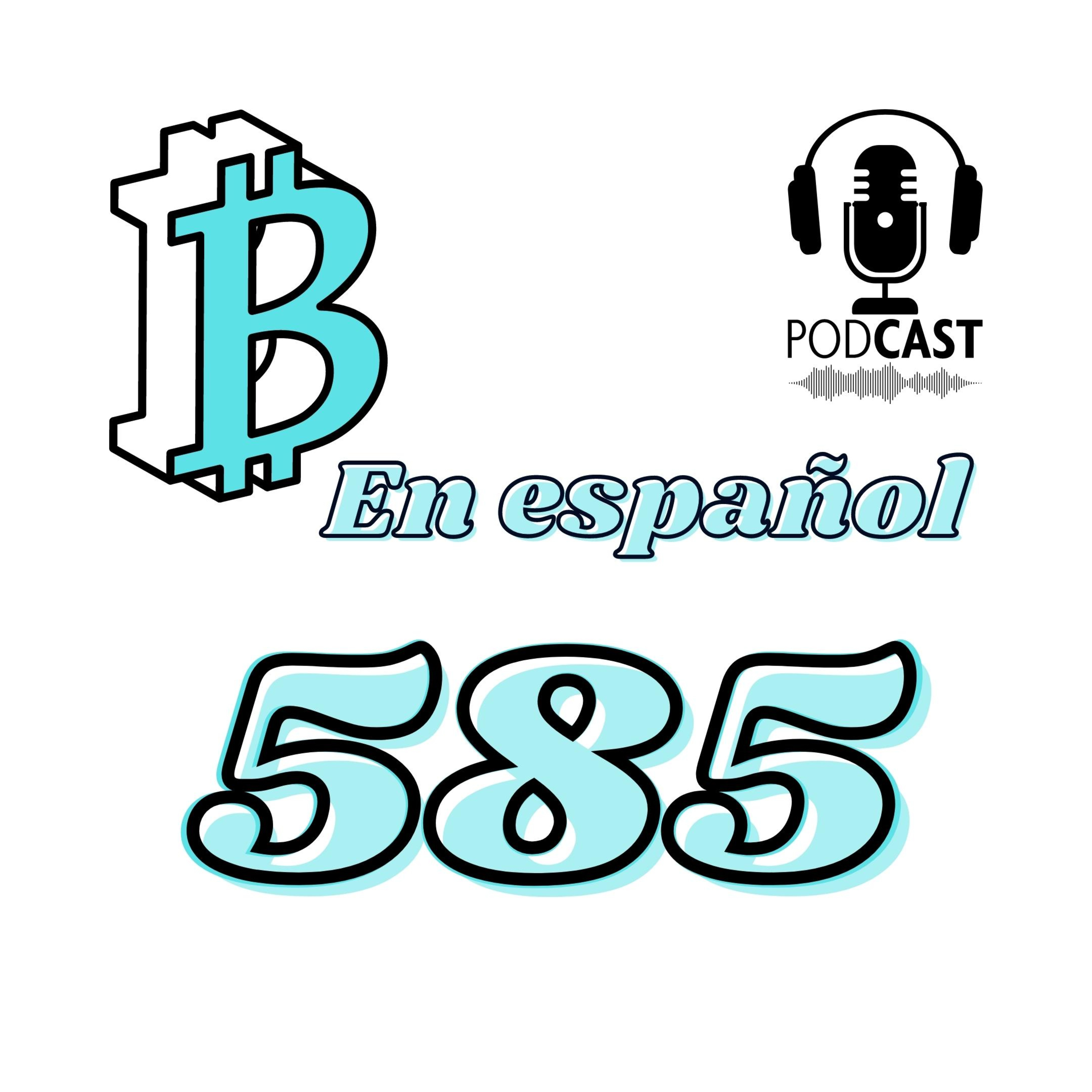 585 El modelo STOCK TO FLOW no se está cumpliendo