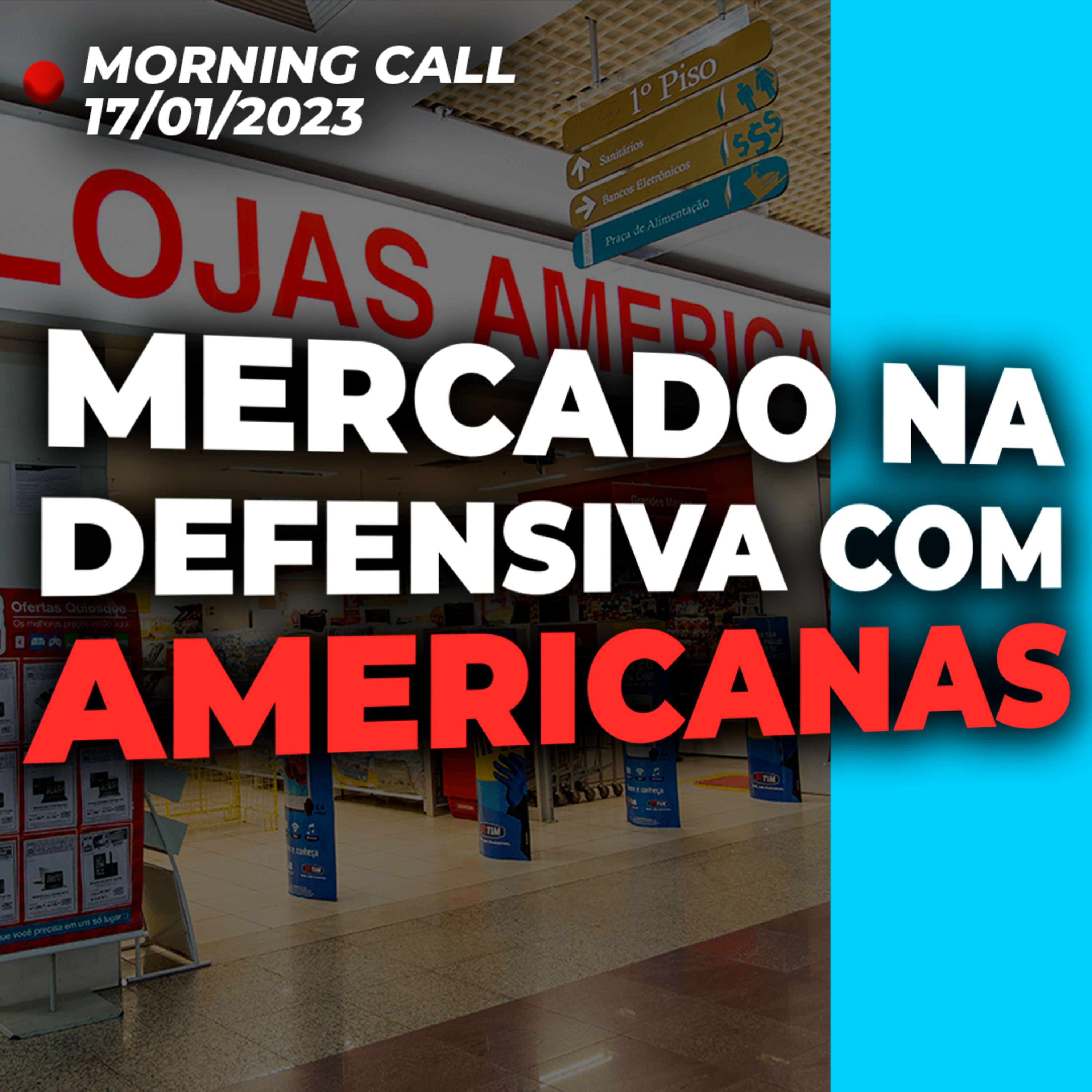 AMERICANAS (AMER3): Mercado segue na defensiva | Cautela externa com dados da China episode artwork