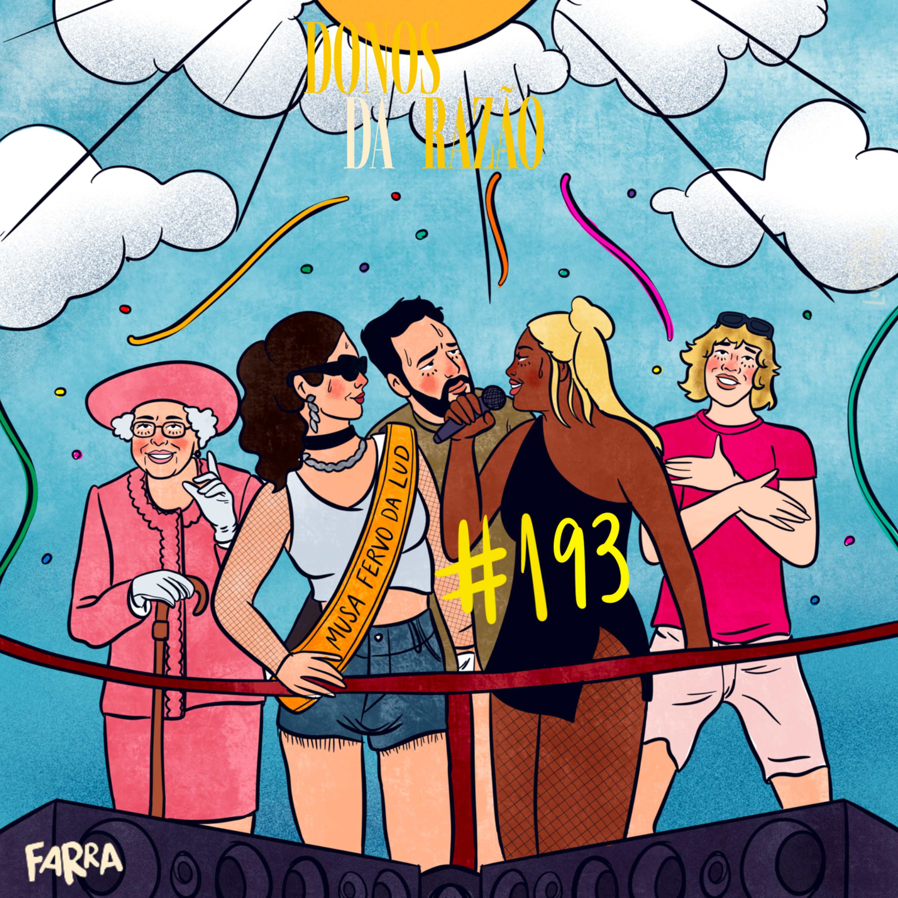 #193 - FOQUINHA ZEROU A TEORIA DOS 7 GRAUS DE SEPARAÇÃO episode artwork