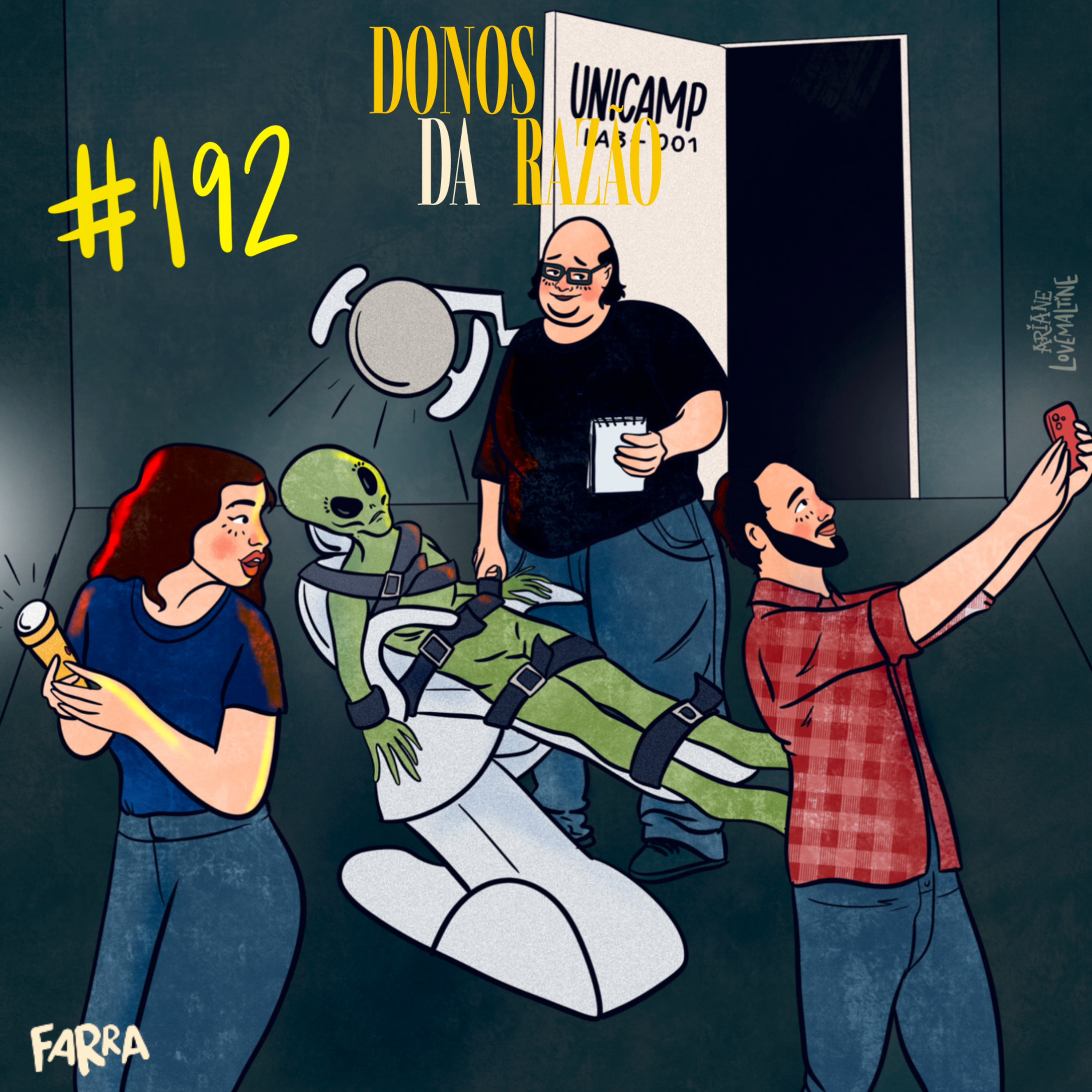 #192 - A real sobre ovnis chegando na terra ft. Sérgio Sacani episode artwork