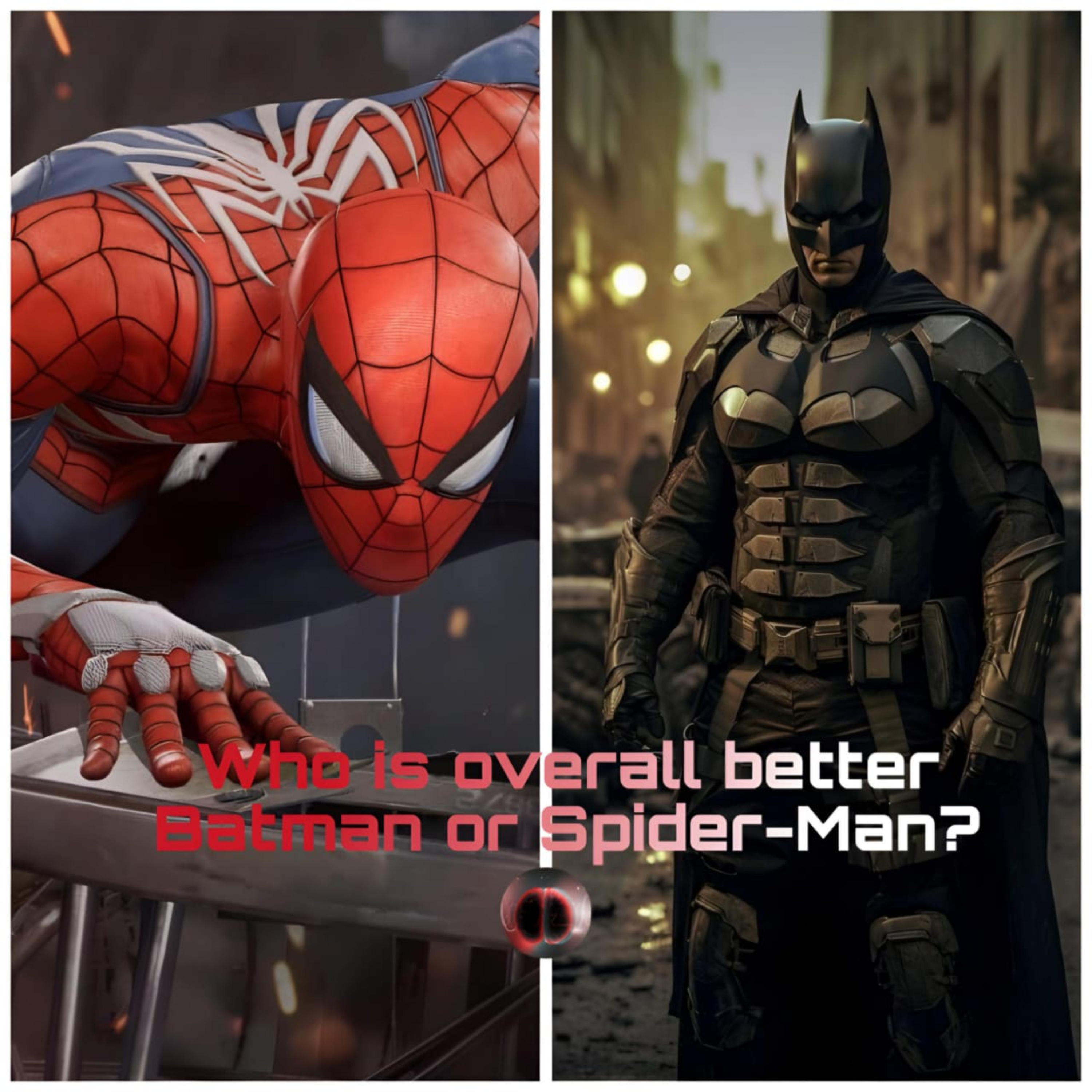 Batman V Spiderman episode artwork