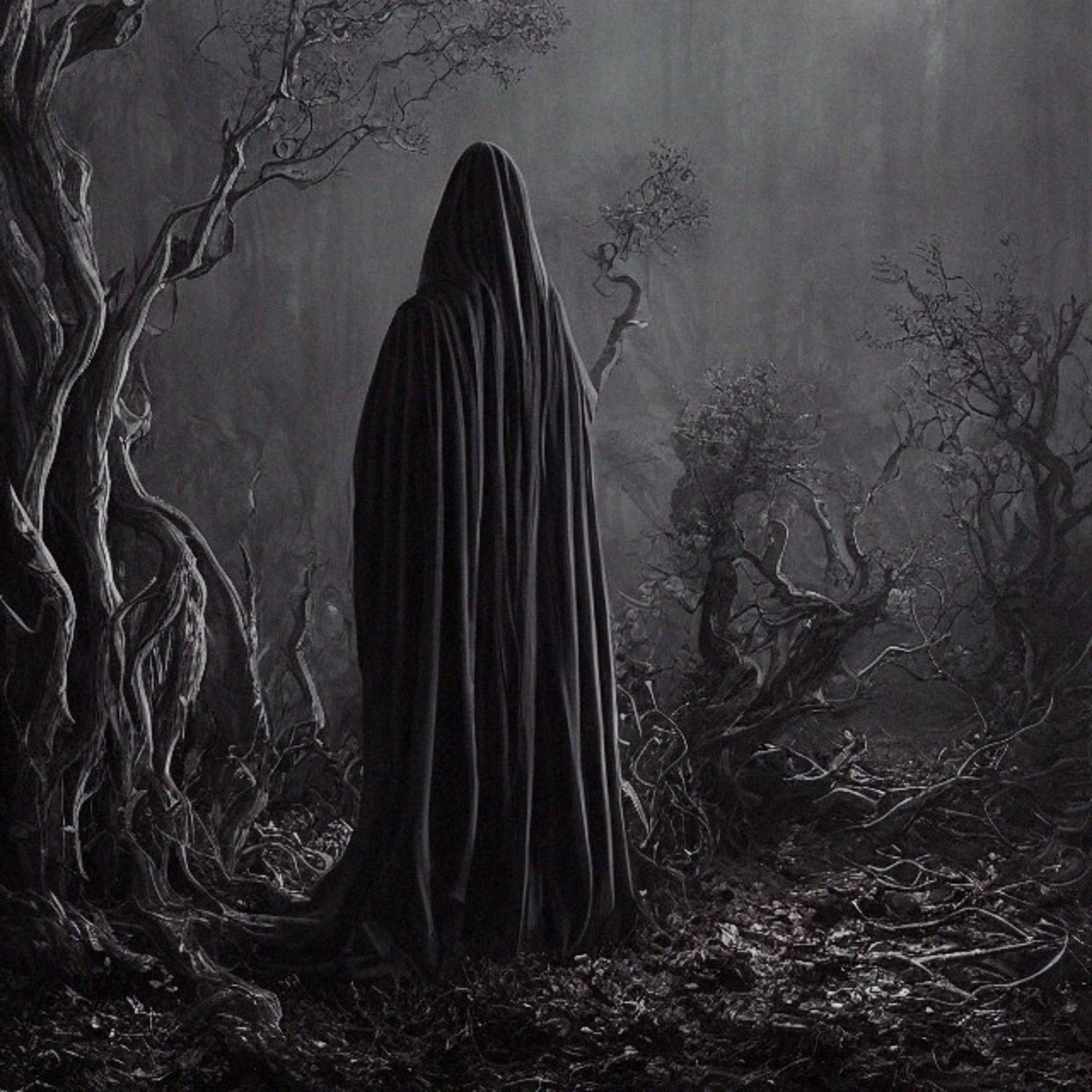 #30 1. The Figure In Dark Robes