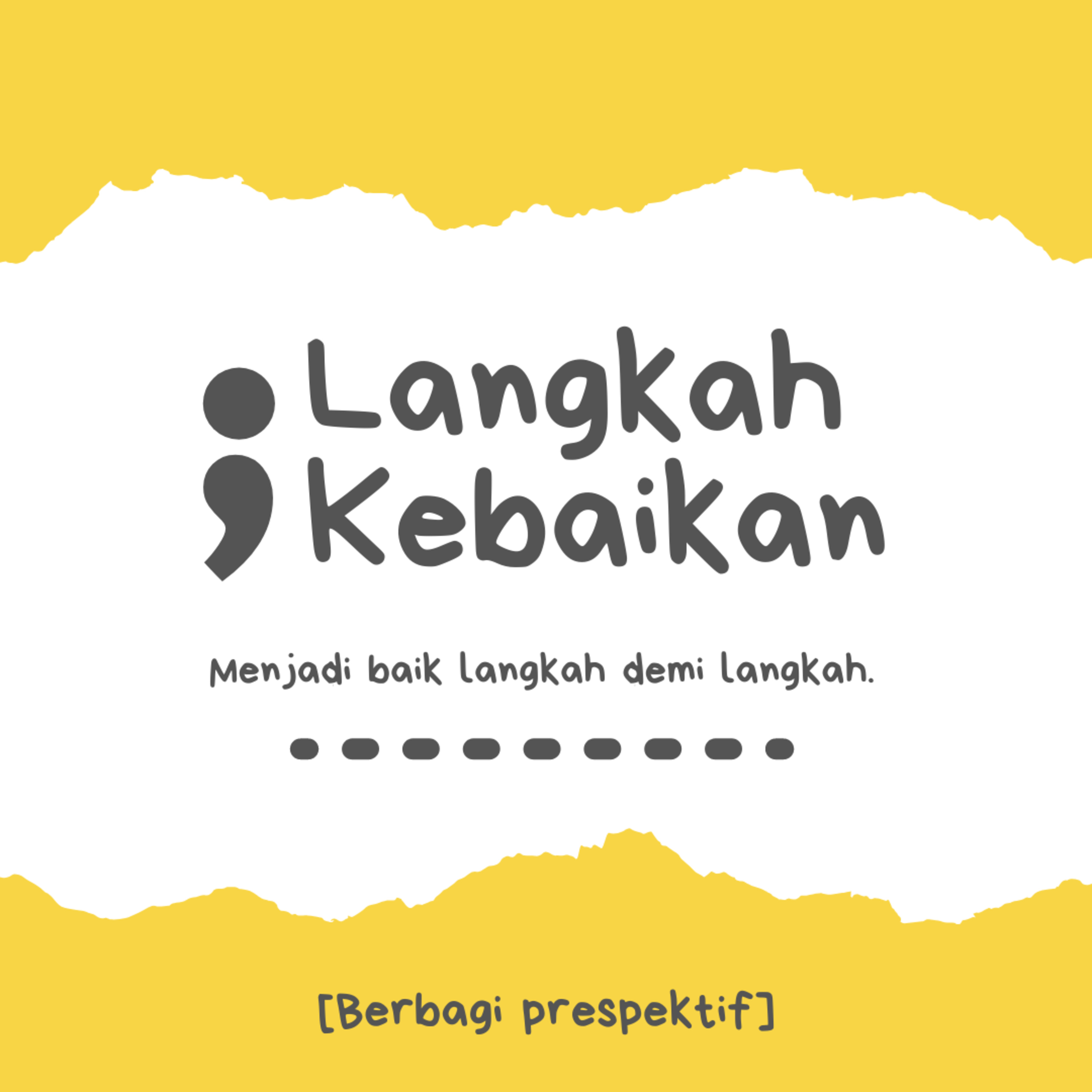 [Berbagi Prespektif] Sosial media, sahabat bagi kebaikan.