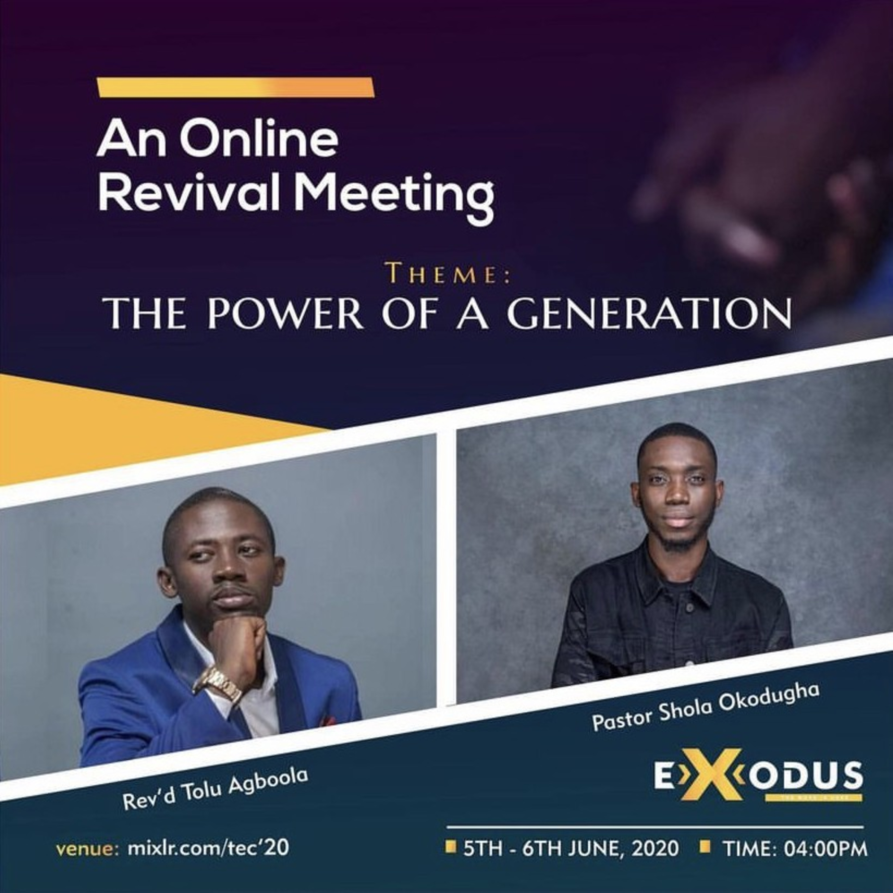 THE POWER OF A GENERATION WITH PASTOR SHOLA OKODUGHA episode artwork