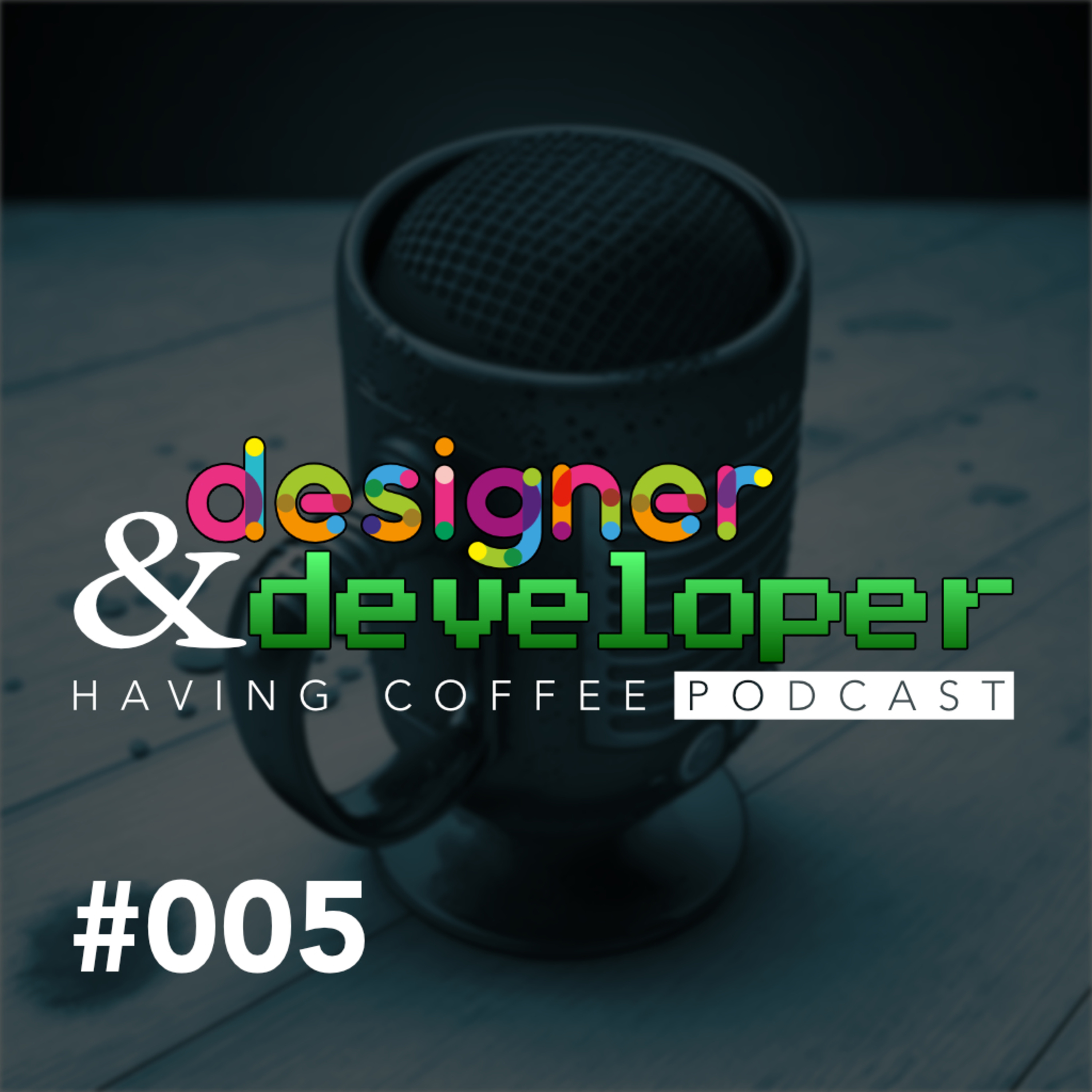 Designer & Developer Having Coffee