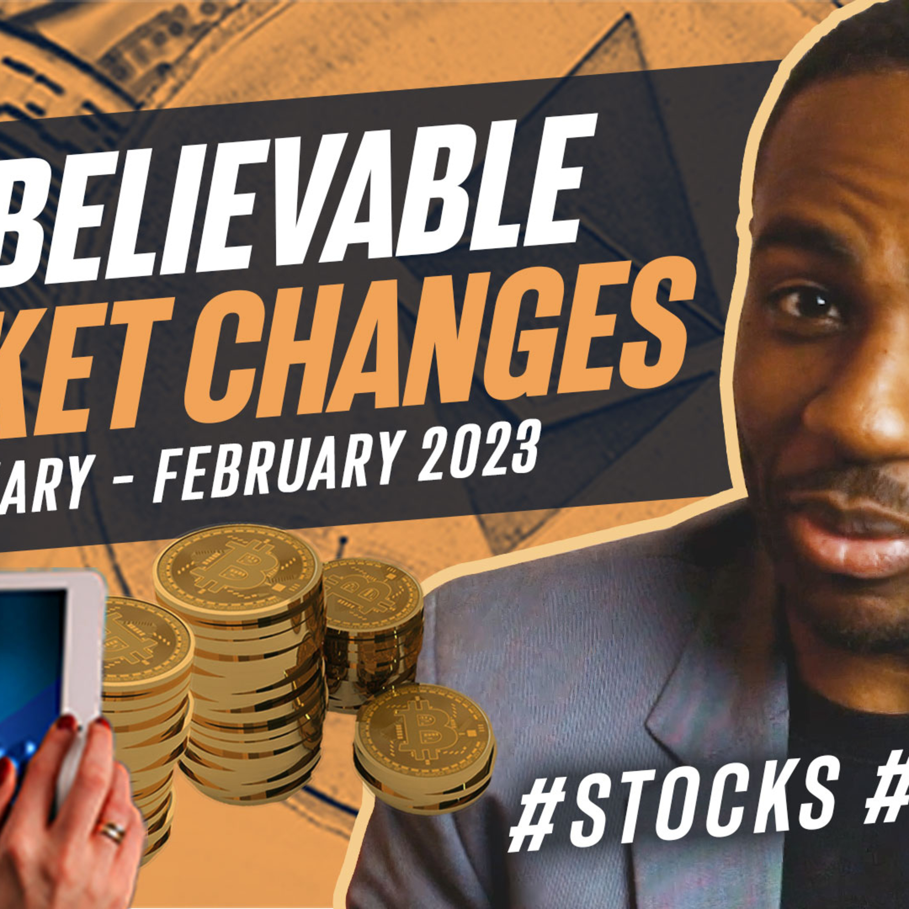 Unbelievable Market Changes: Find Out What Happened in January - February 2023! #stocks #crypto  episode artwork