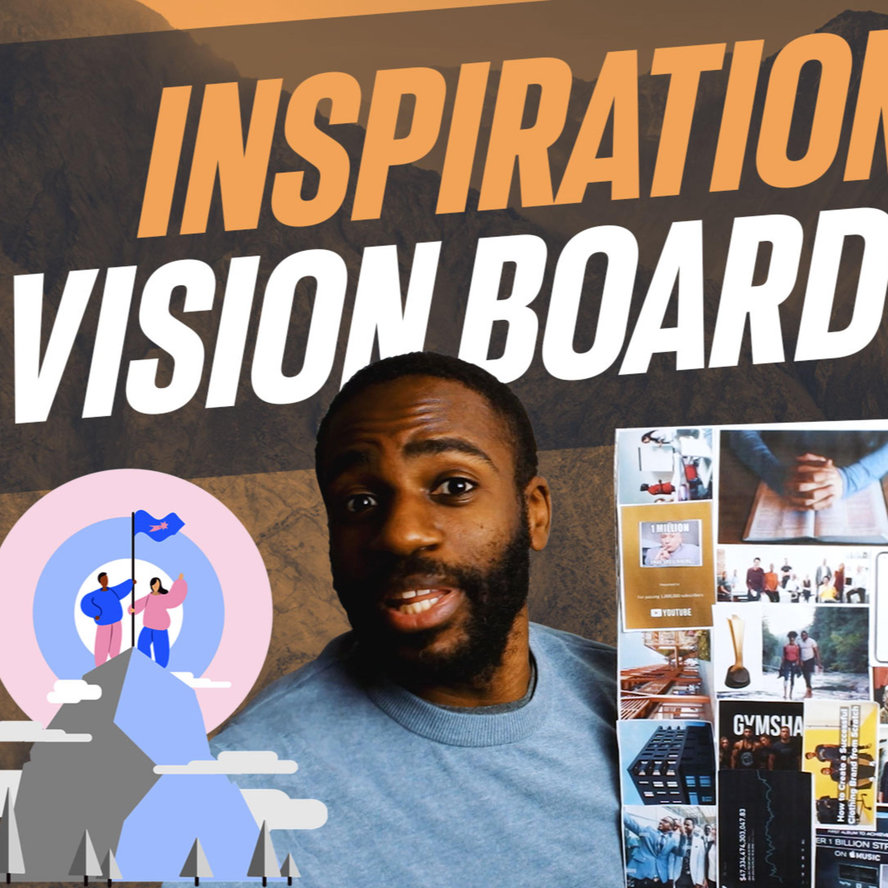 Unlock Your Dreams in 2023: Create an Inspirational Vision Board! #visionboard #success episode artwork