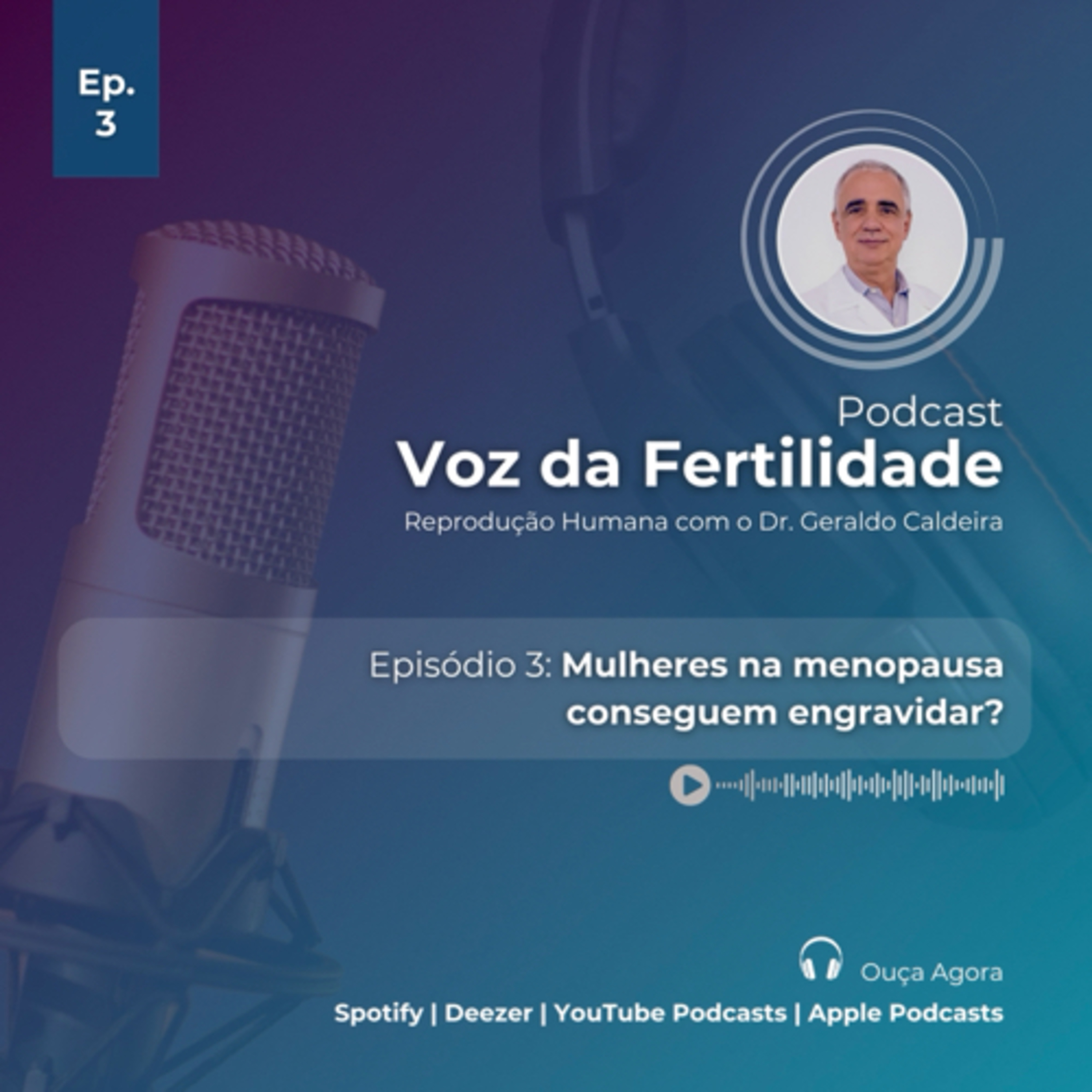 Episódio 3: Mulheres na menopausa conseguem engravidar? episode artwork