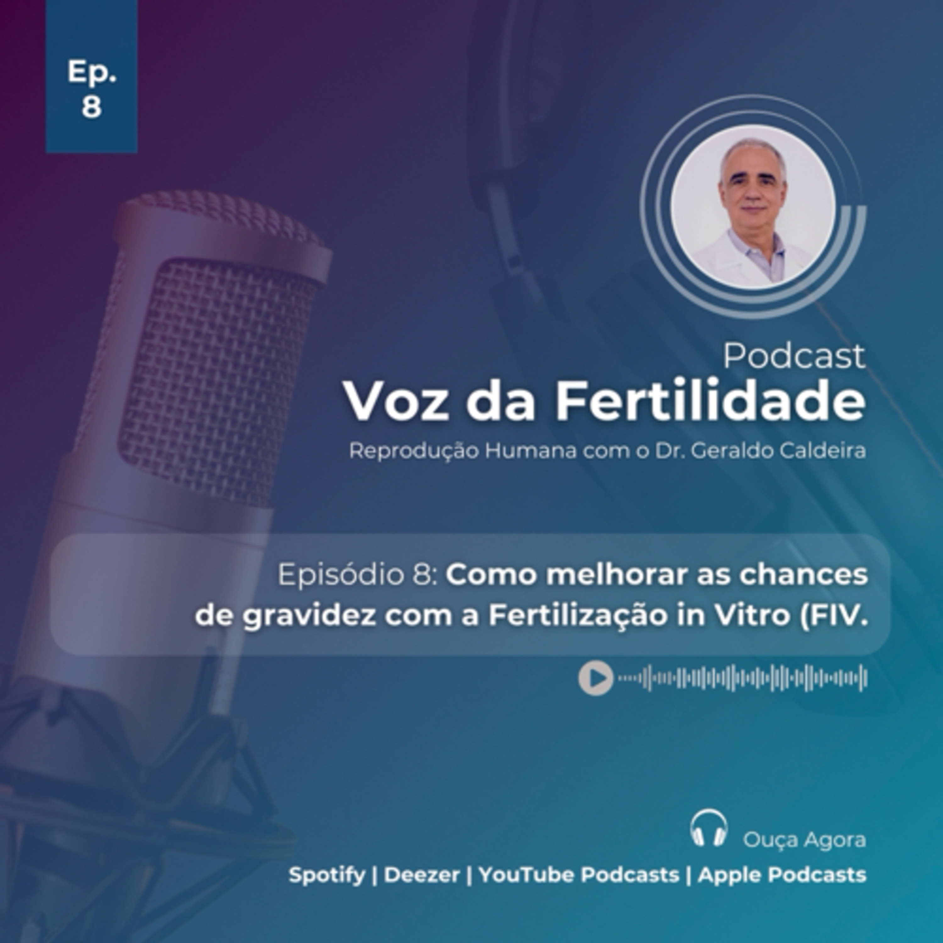 Episódio 8: Como melhorar as chances de gravidez com a Fertilização in Vitro? episode artwork