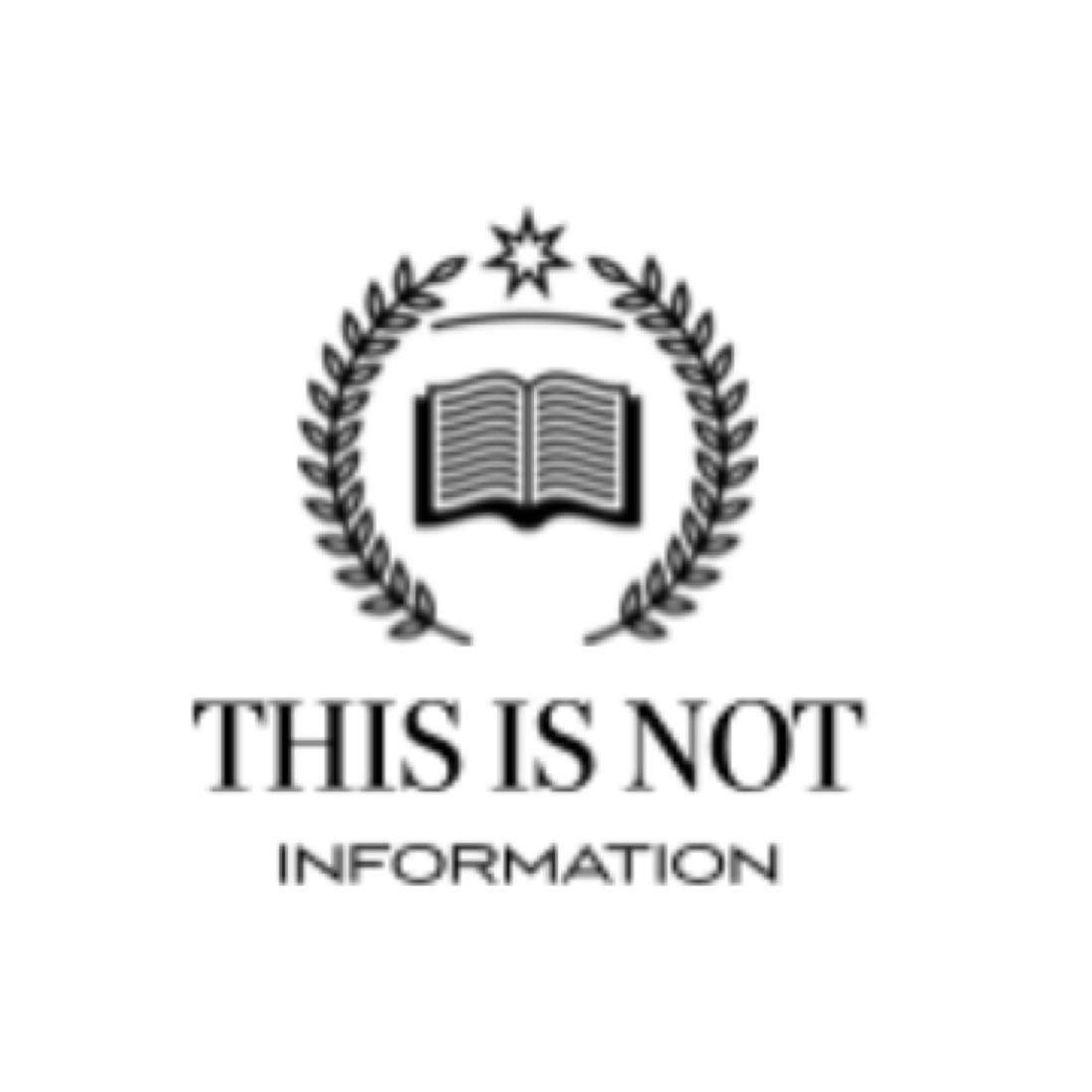 This Is Not Information #1: The US Presidential Election, Black Vampires, and Black Planet episode artwork
