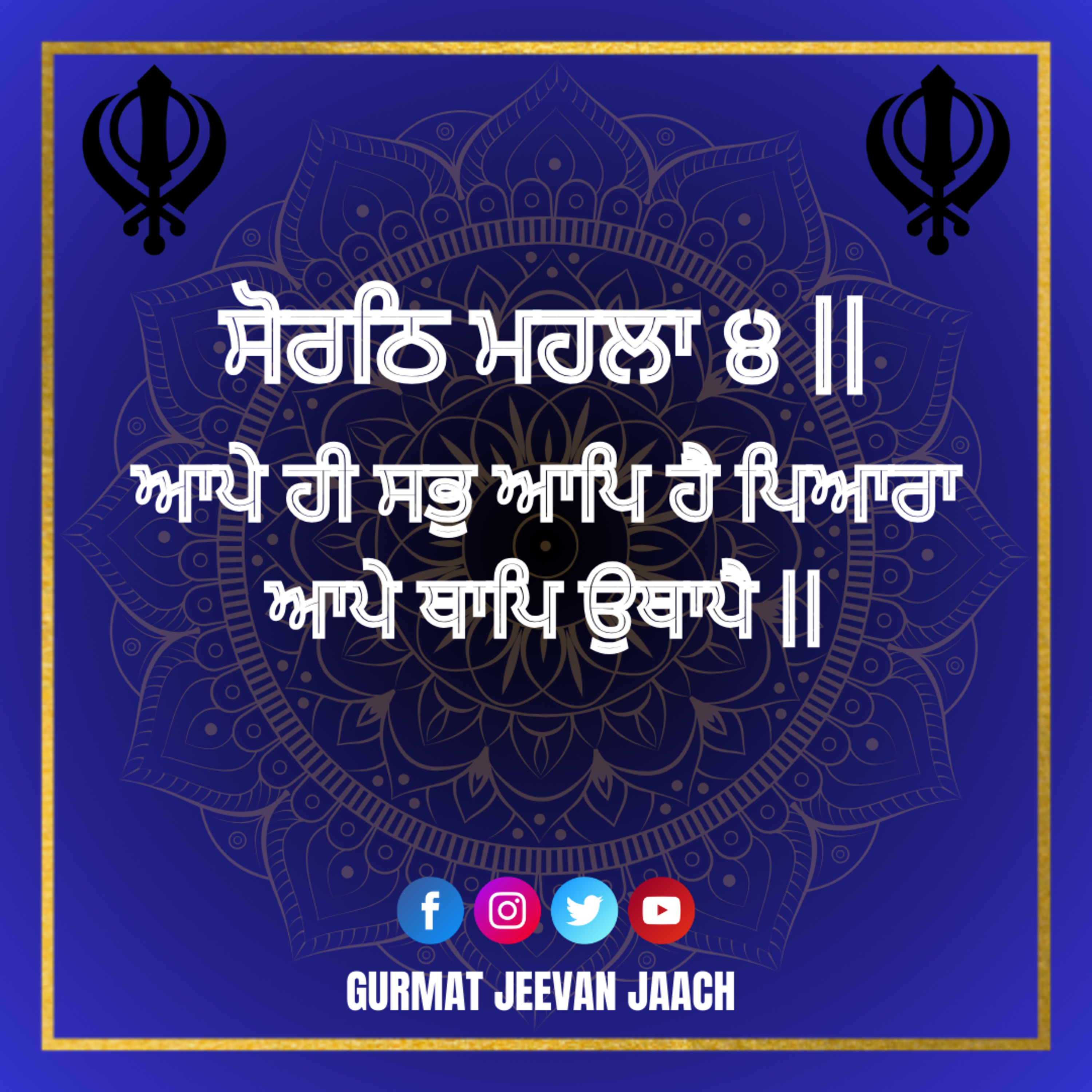 ਕਥਾ - ਆਪੇ ਹੀ ਸਭੁ ਆਪਿ ਹੈ ਪਿਆਰਾ ਆਪੇ ਥਾਪਿ ਉਥਾਪੈ ॥ episode artwork