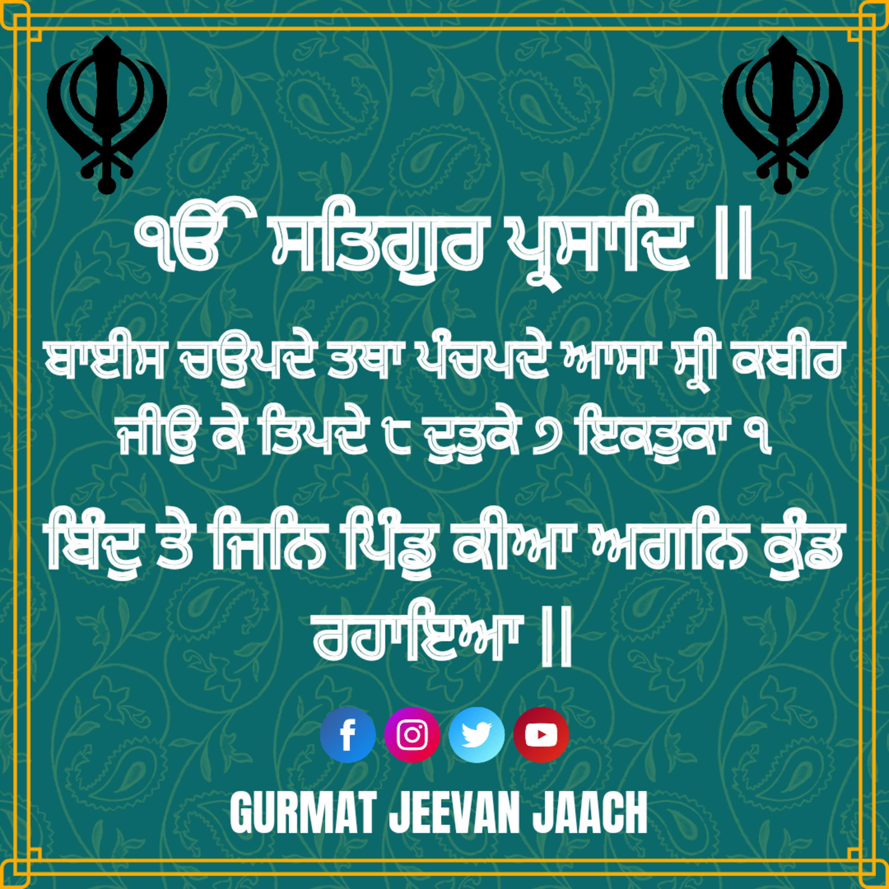 ਕਥਾ - ਬਿੰਦੁ ਤੇ ਜਿਨਿ ਪਿੰਡੁ ਕੀਆ ਅਗਨਿ ਕੁੰਡ ਰਹਾਇਆ ॥ episode artwork