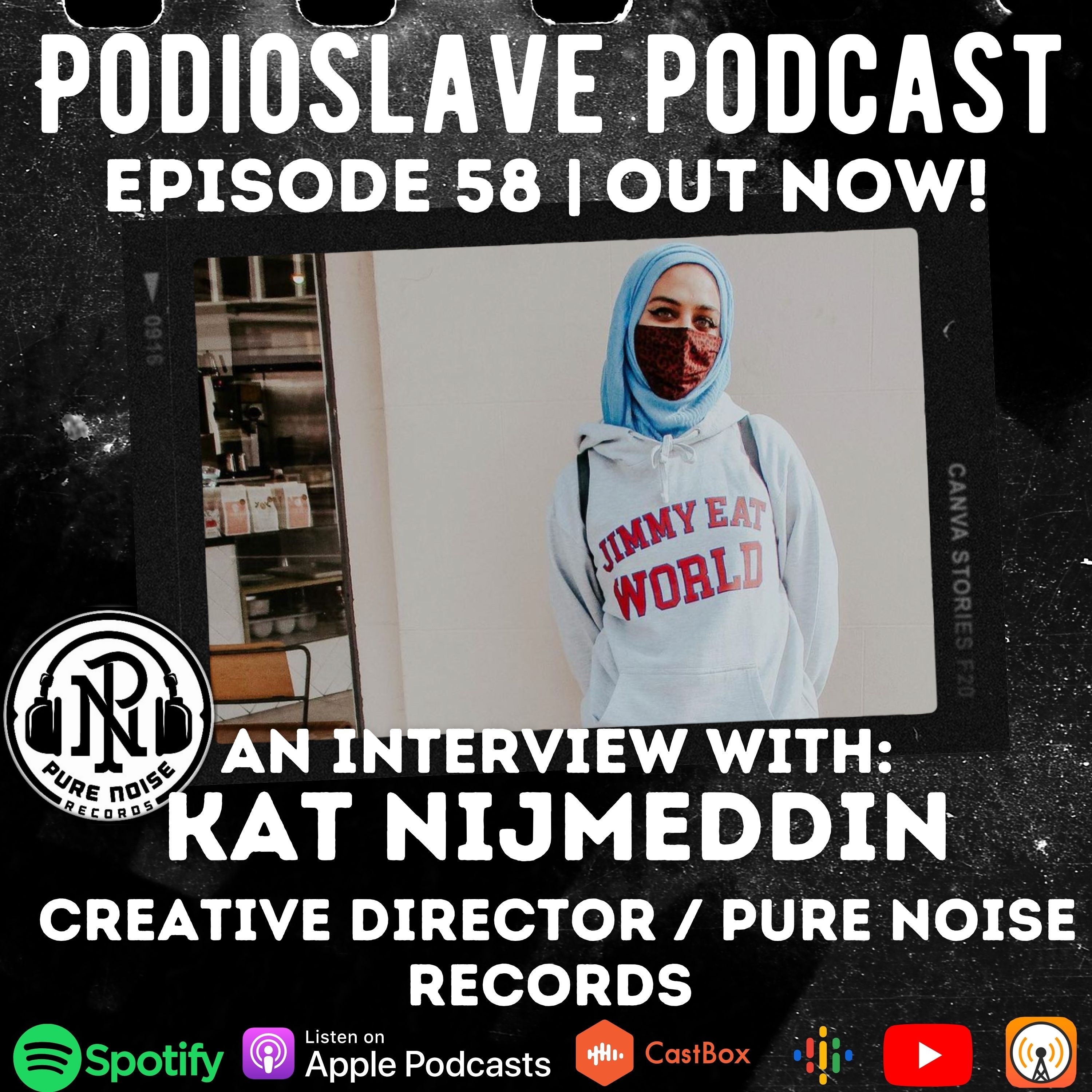 Episode 58: Interview with Kat Nijmeddin - Creative Director at Pure Noise Records episode artwork