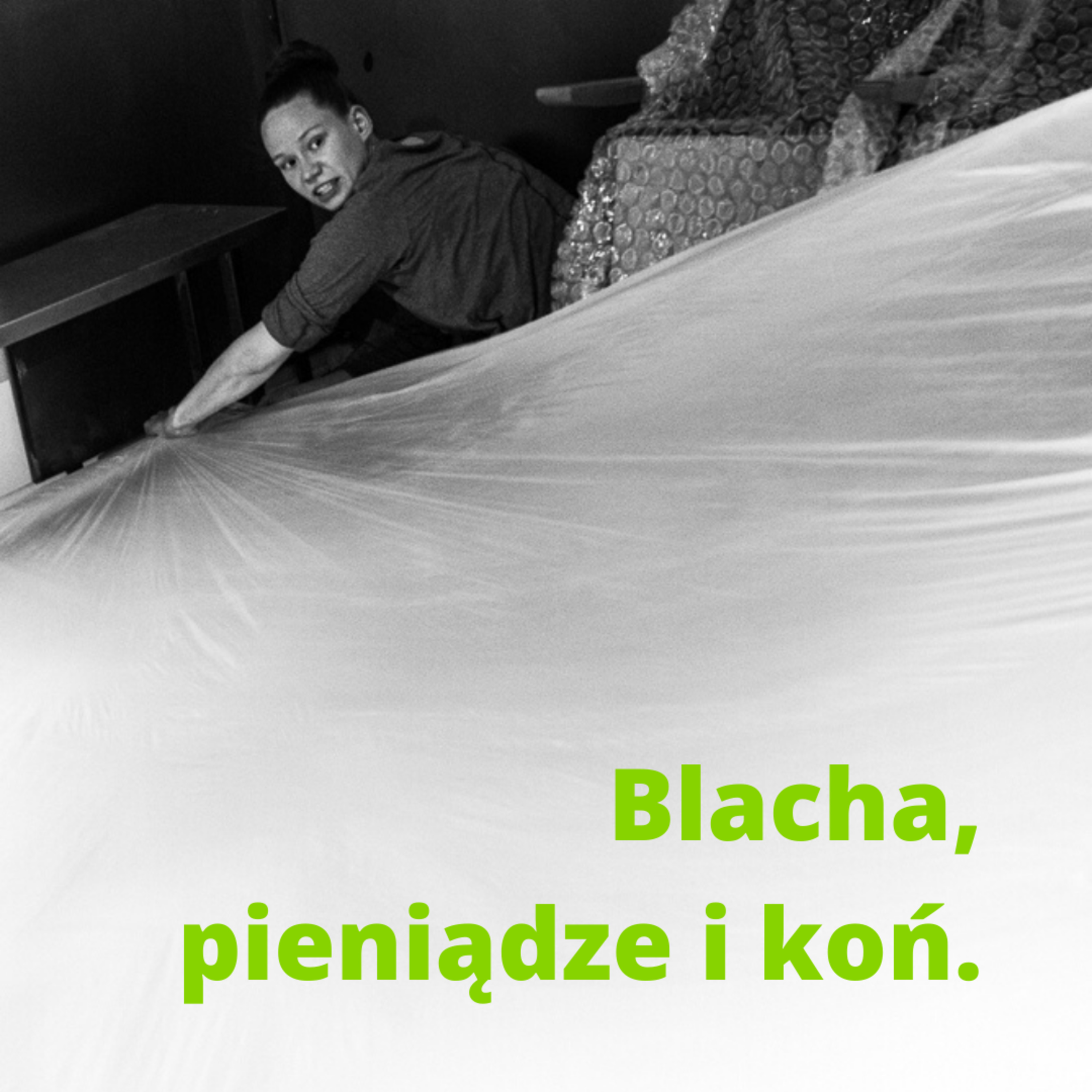 Zieloną nóżką w rozmowie.