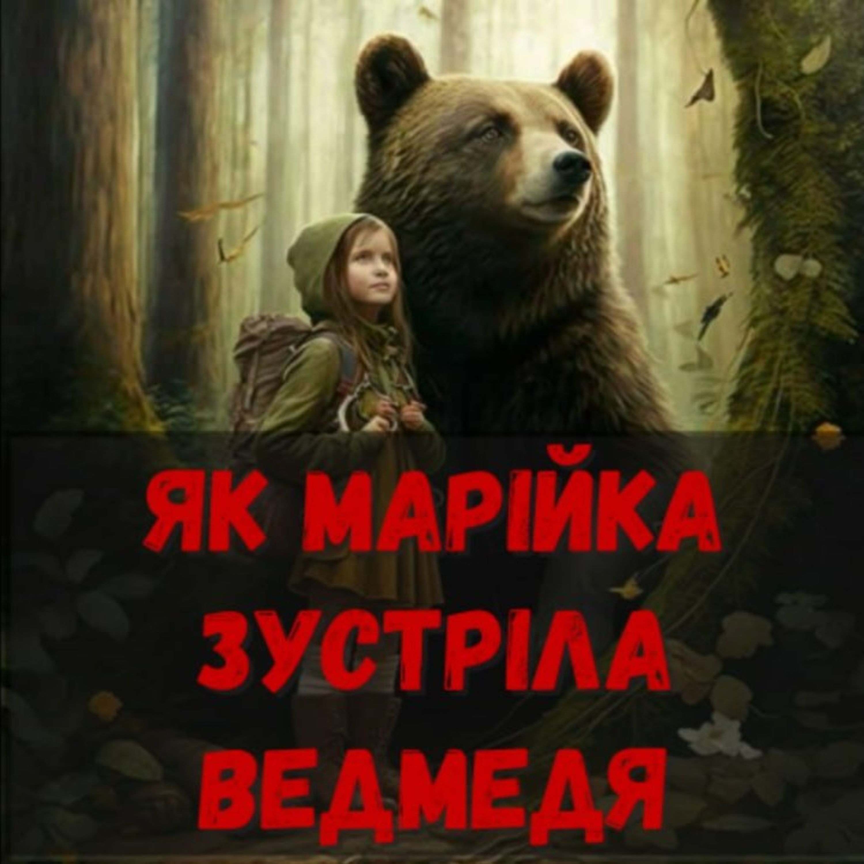 💙💛АУДІОКАЗКА УКРАЇНСЬКОЮ: "Як Марійка зустріла ведмедя" episode artwork