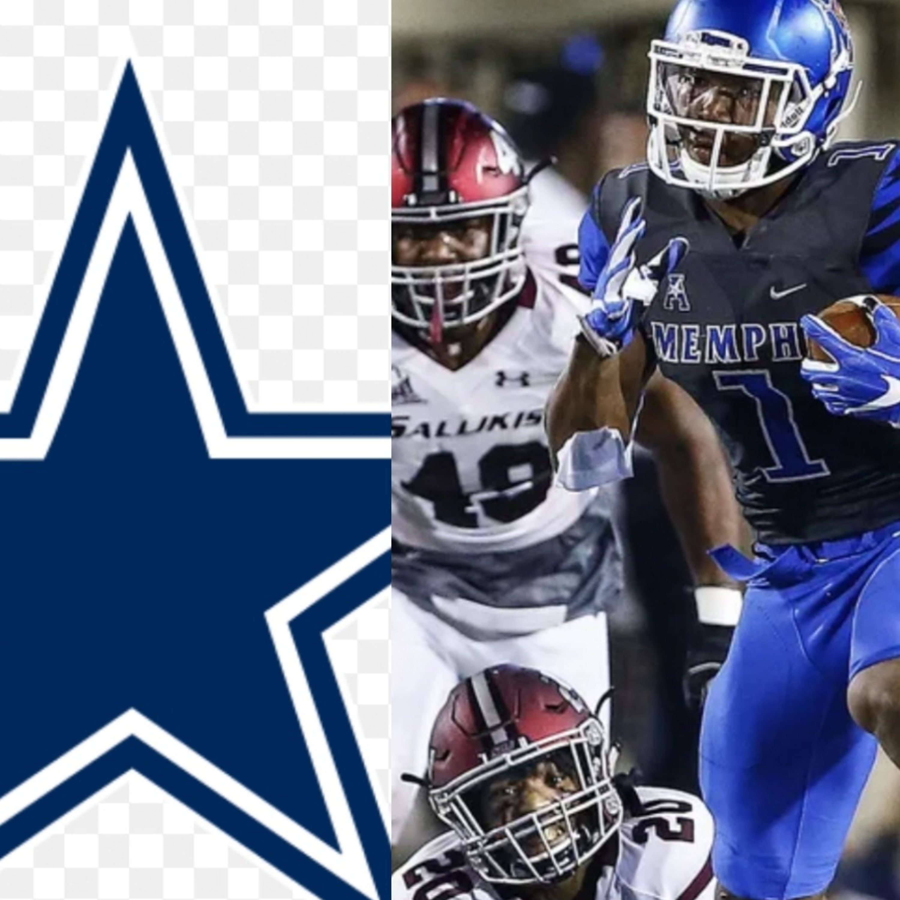 Tony Pollard RB Memphis, NFL draft prospect-Film Friday with Aaron B.- episode 1 episode artwork