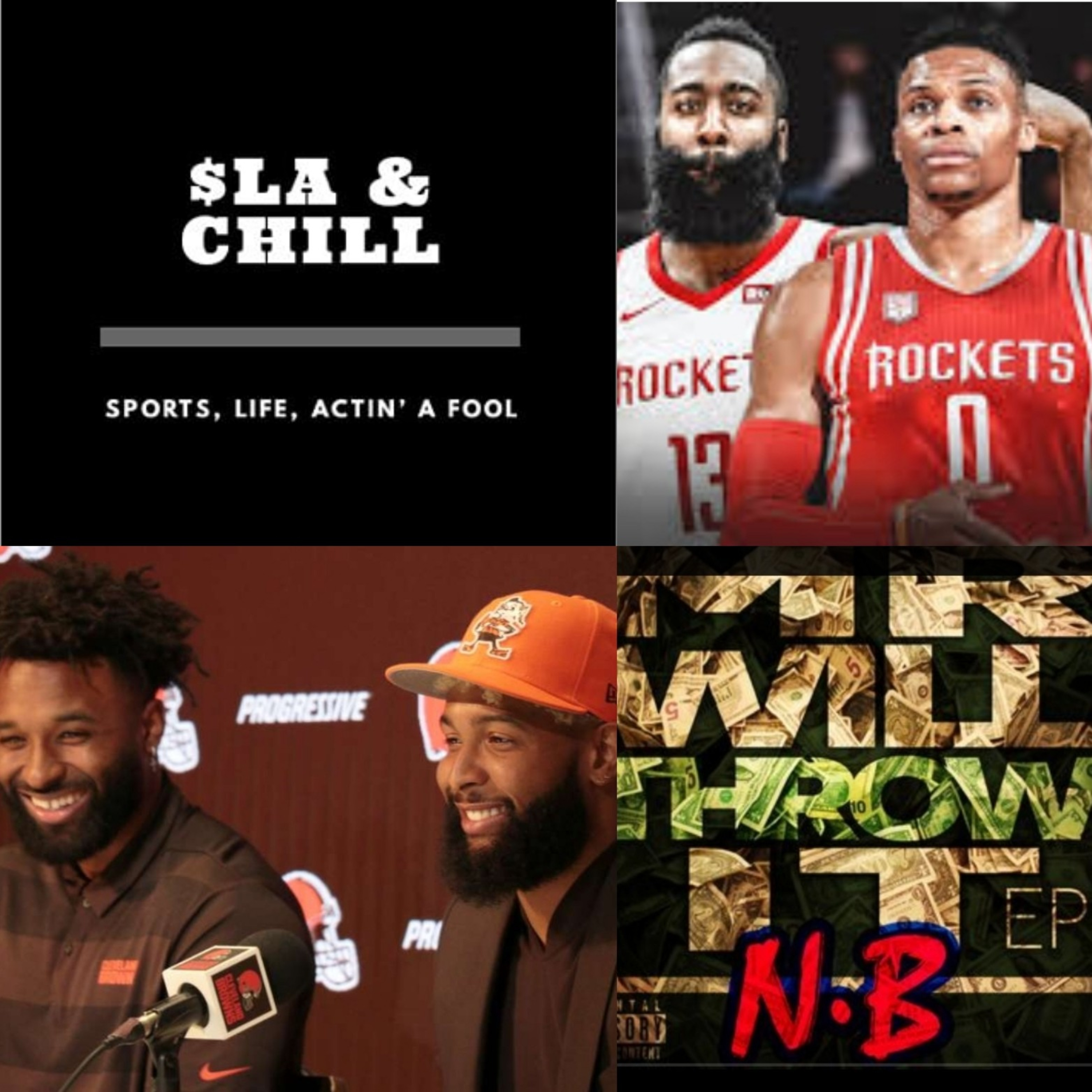 NBA/NFL and N.B. @itsyaboynb new single "Mr Will Throw it " episode artwork