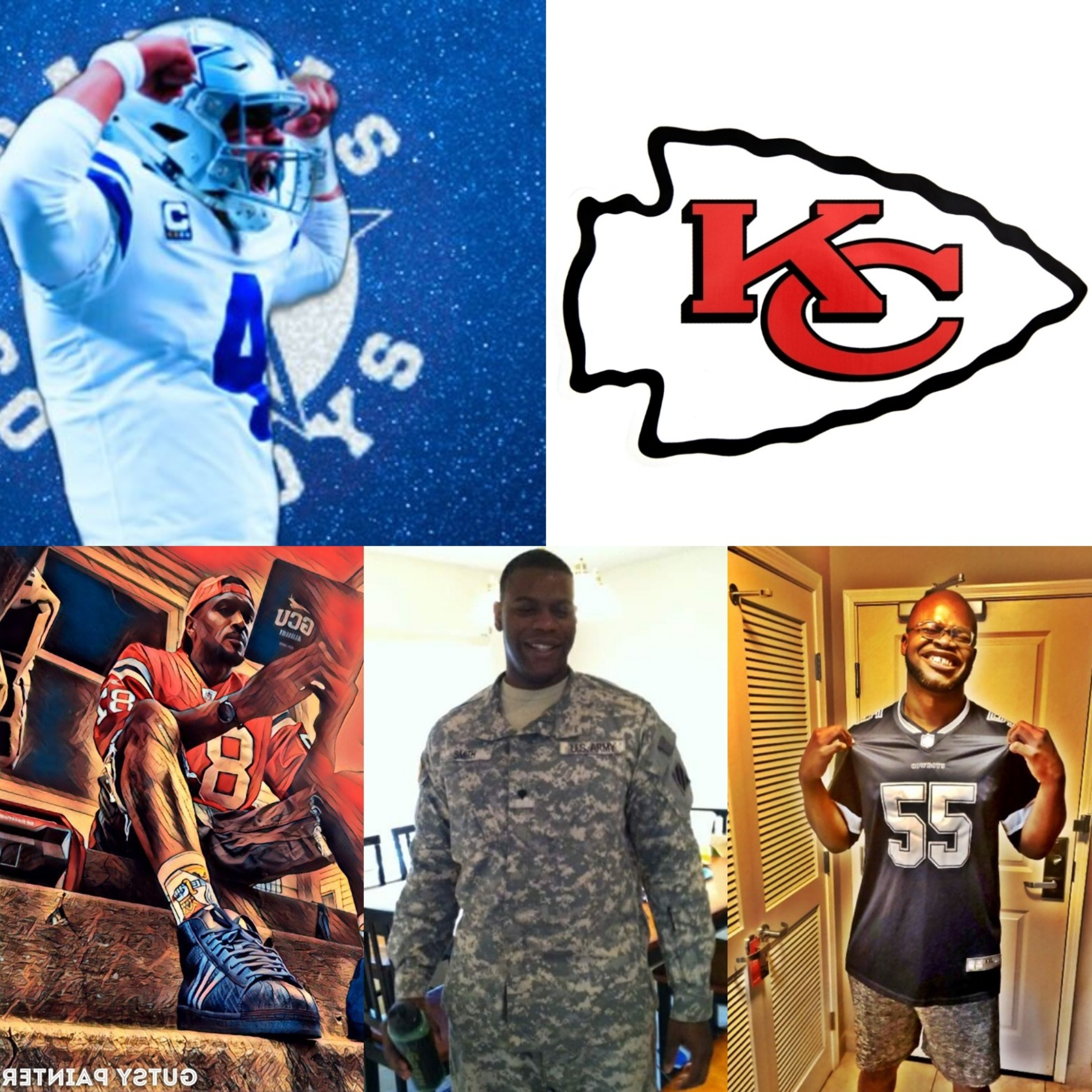 State of the Cowboys & Chiefs part 1 introducing Texas Made 3115- also NBA talk episode artwork
