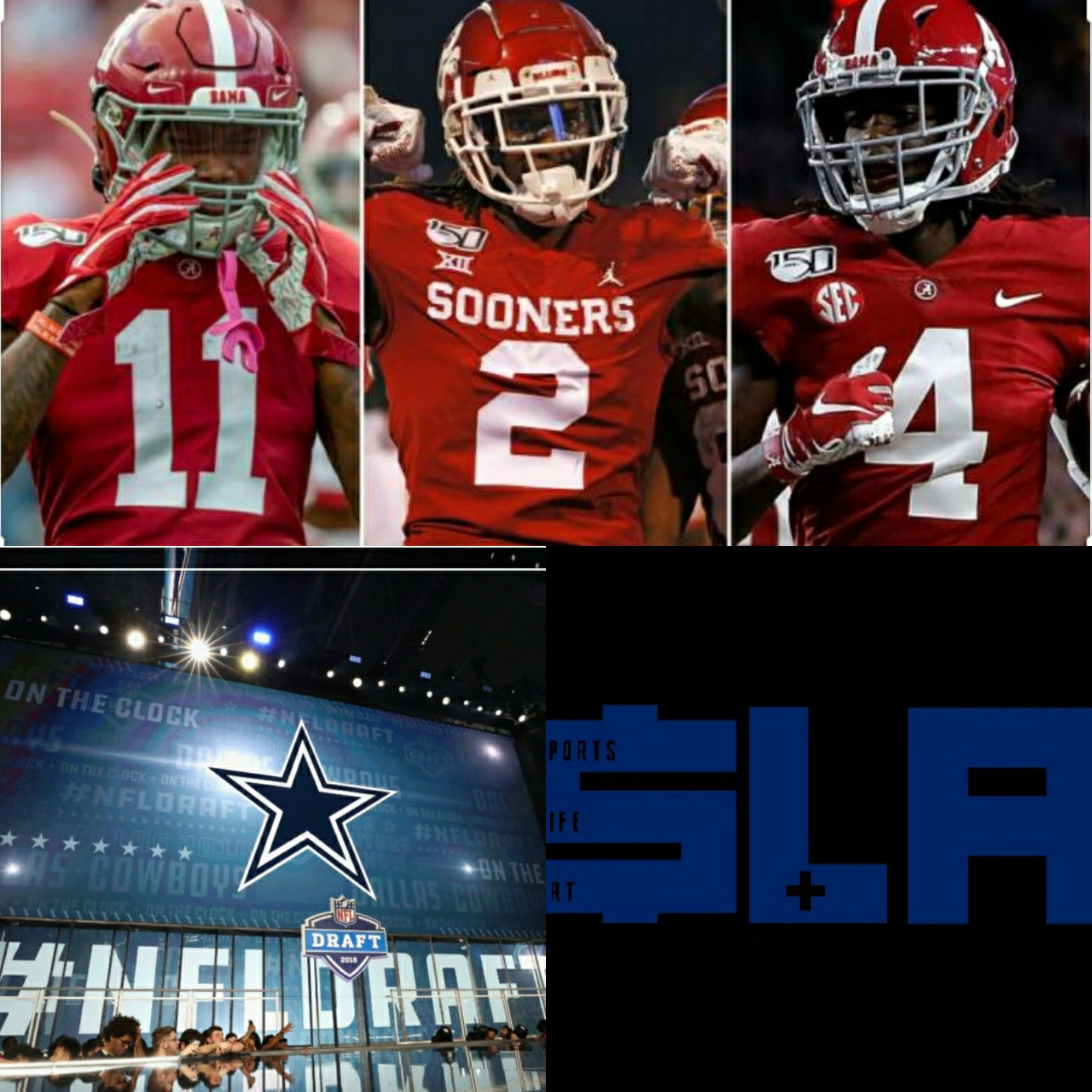 Top 3 Wr in the 2020 NFL draft and Aaron & Logan Dallas cowboys Mock draft  episode artwork