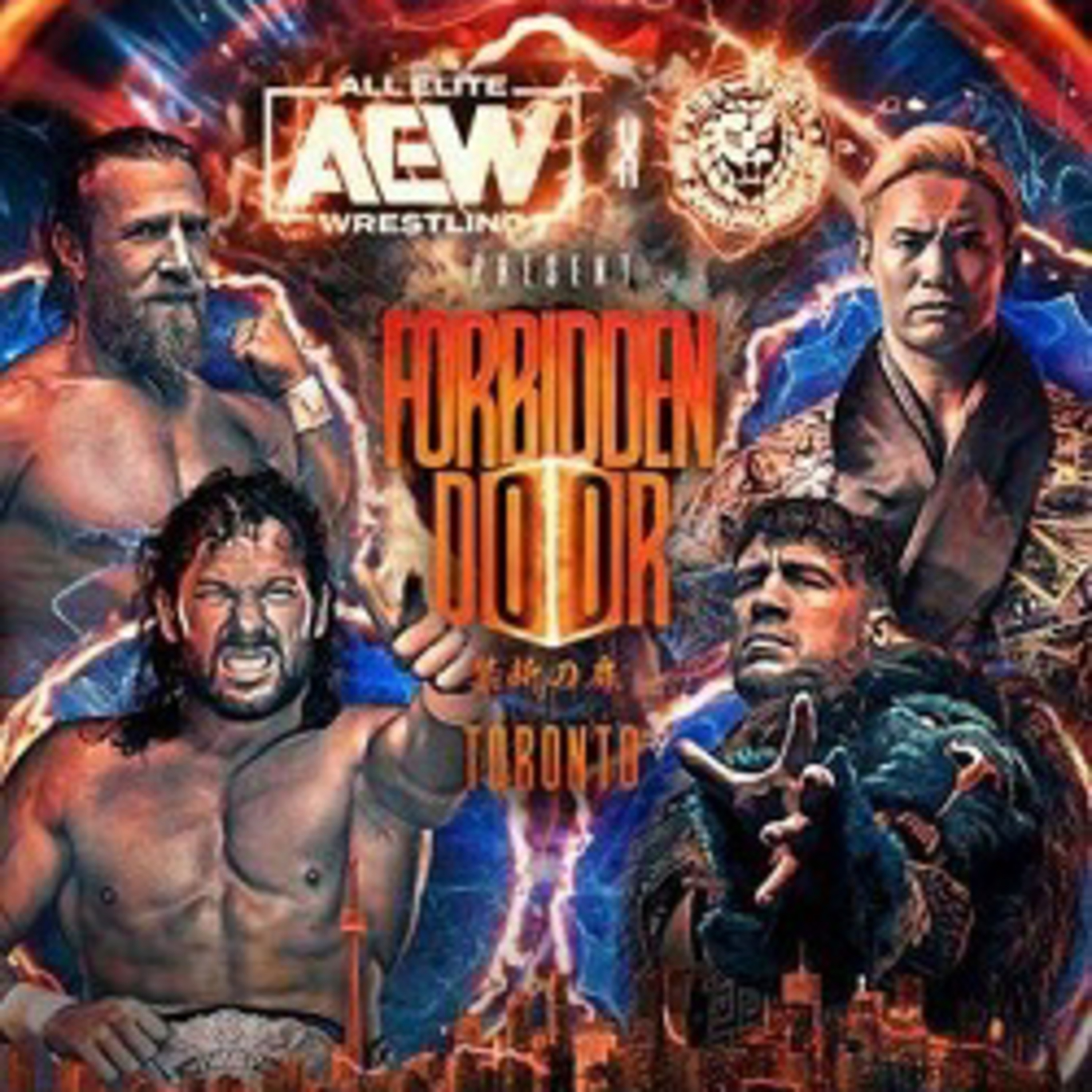 "AEW x NJPW Forbidden Door Recap & Review"  episode artwork
