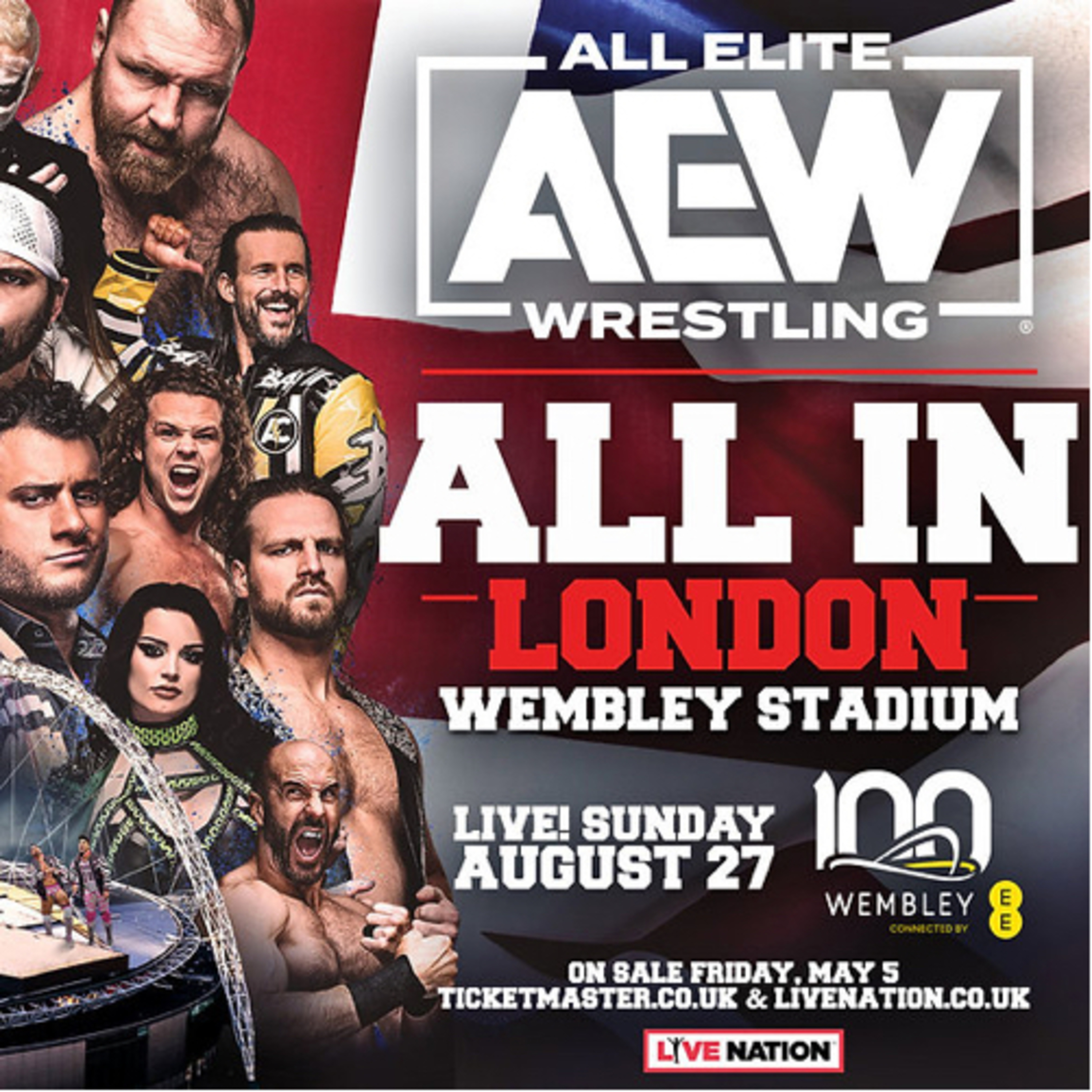 "AEW All In" 8/27/2023 London, England episode artwork