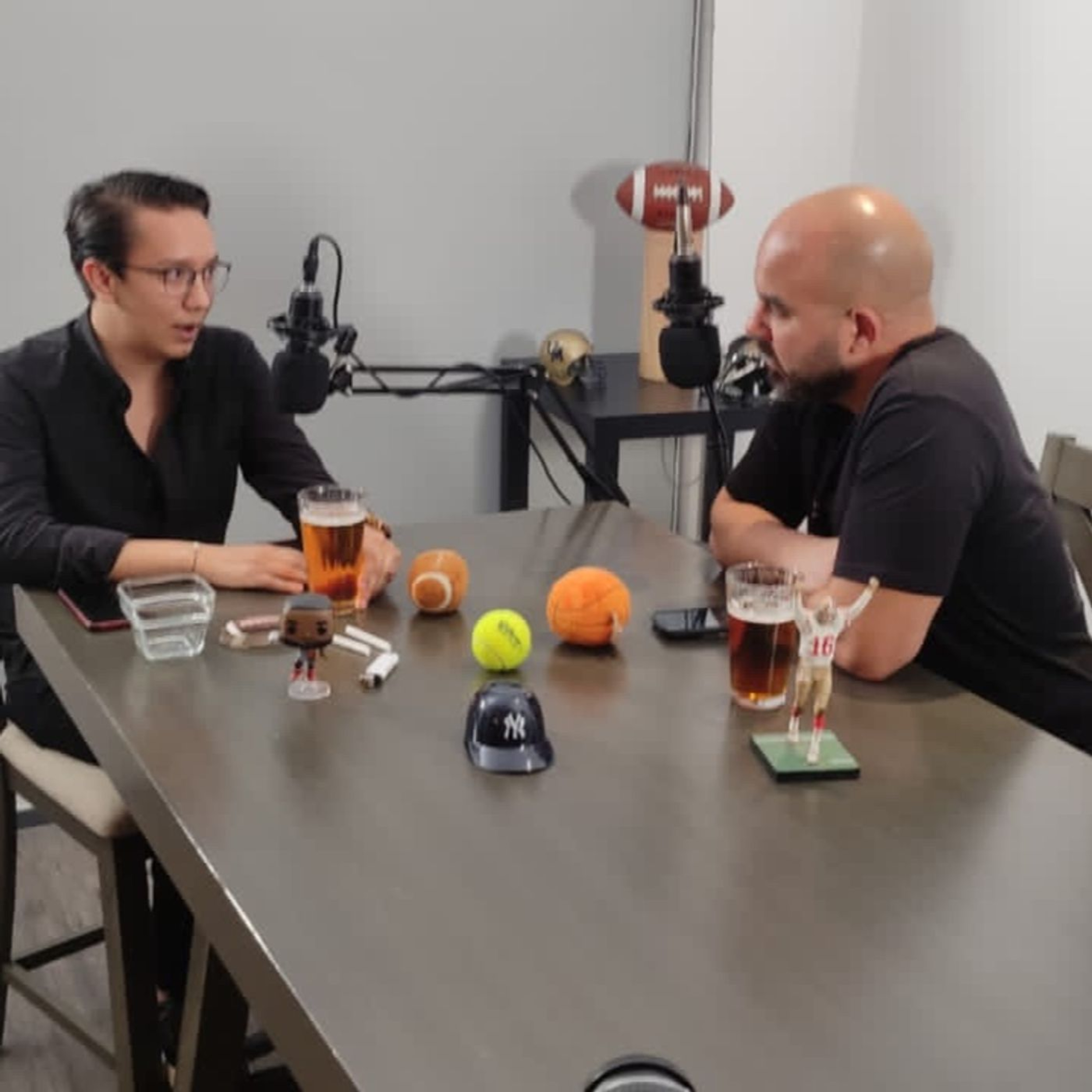 Esparza el show de un apostador