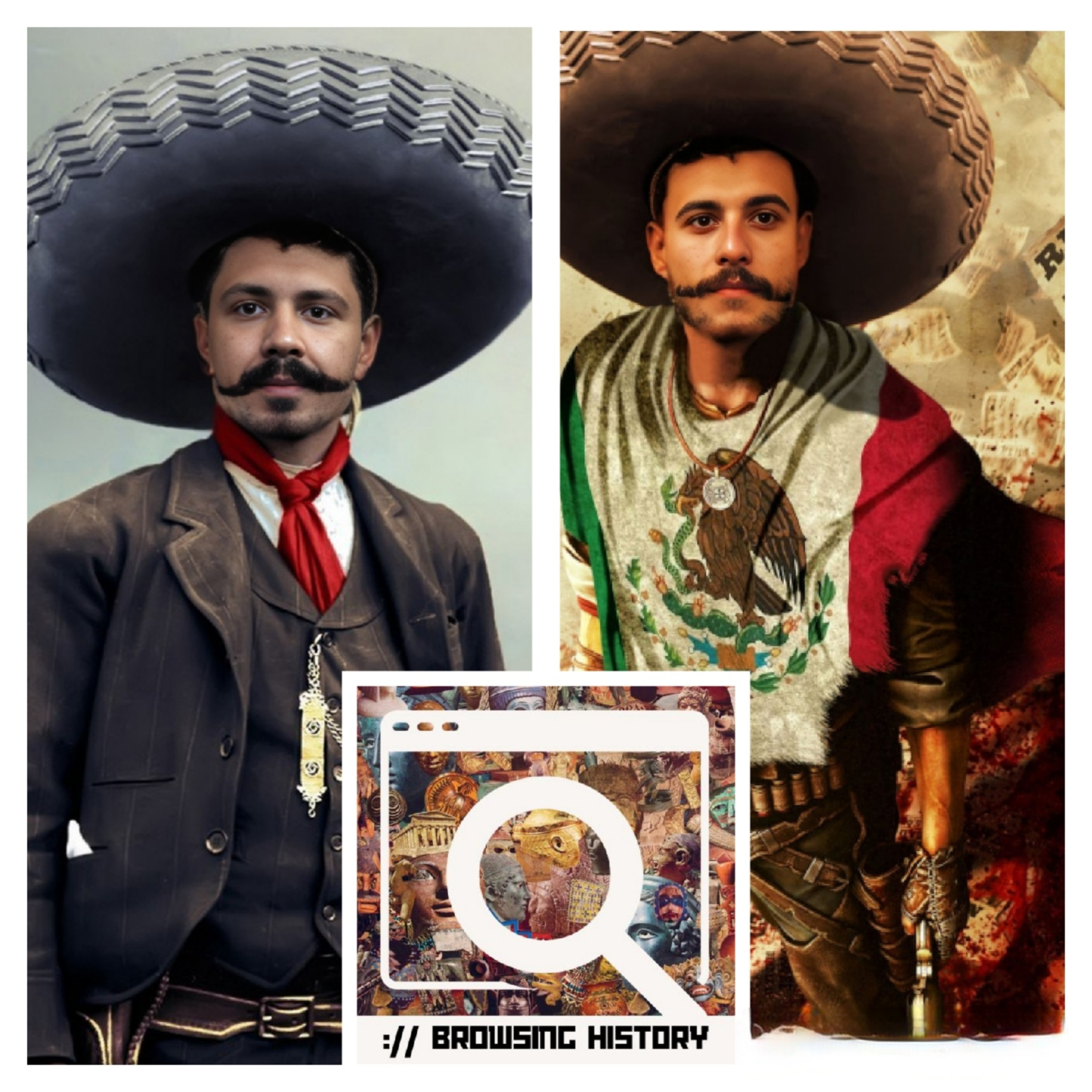 009 Emiliano Zapata. Mexican revolutionary. episode artwork