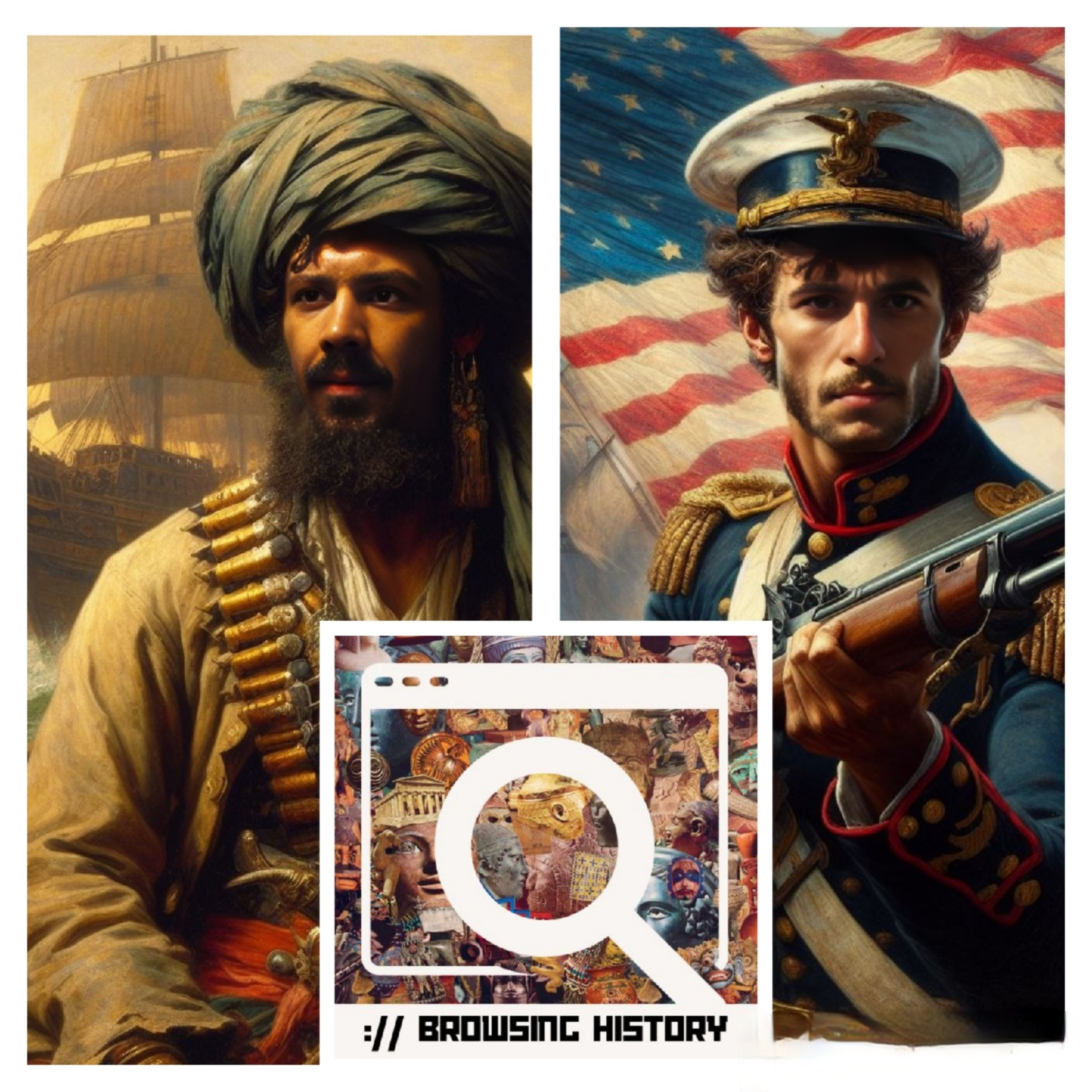 013 USA vs Pirates! The first Barbary war. episode artwork